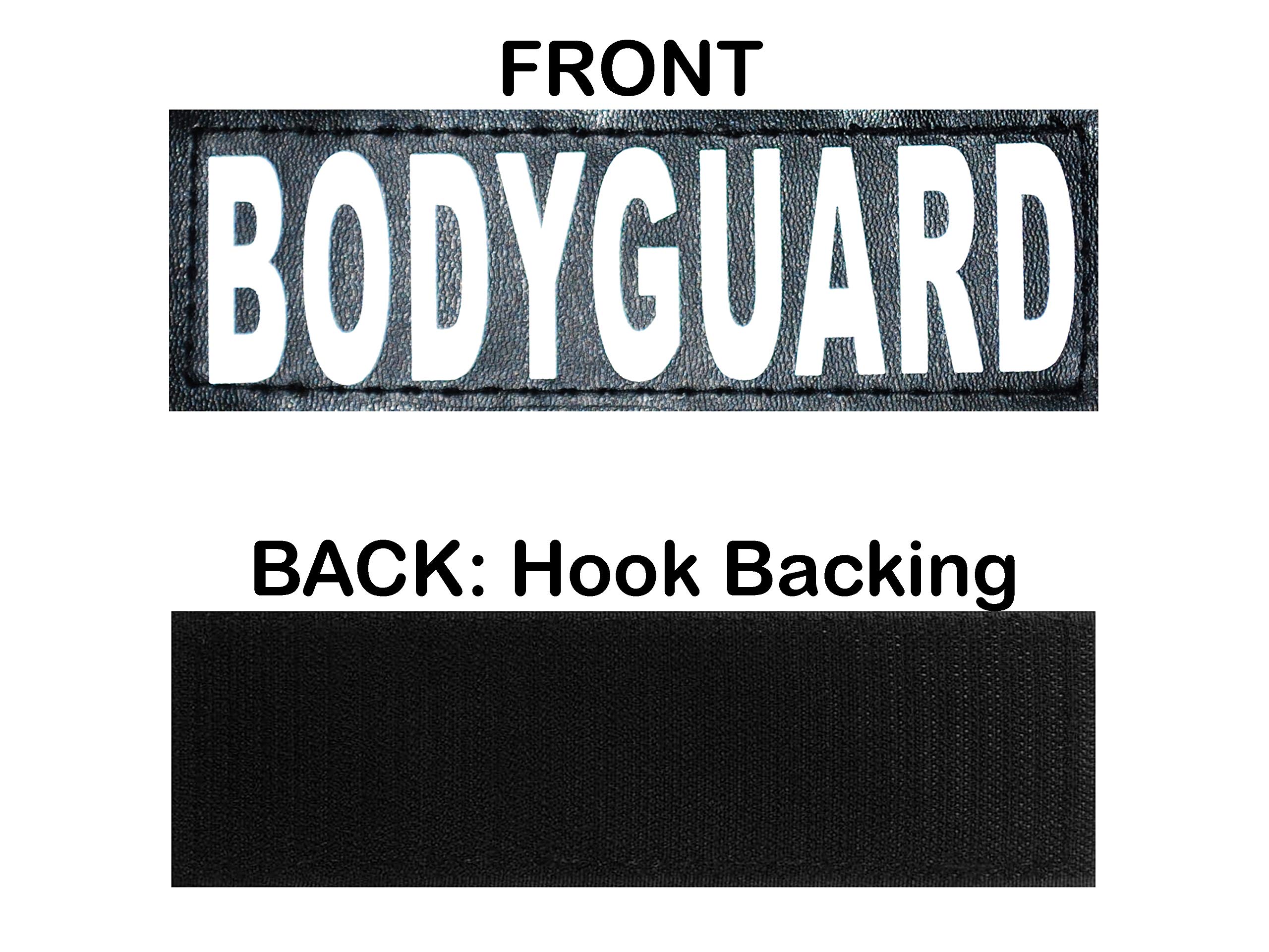 Body Guard Service Dog Vest Harness with Removable Patches - 2 Reflective Patches Included (Tie Dye, Girth 30-42
