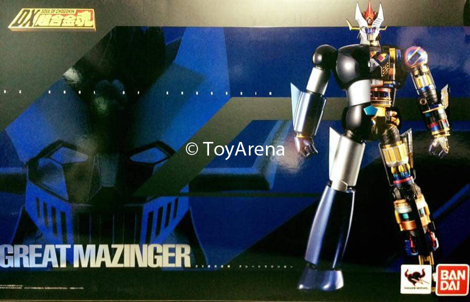 Bandai DX Soul of Chogokin Great Mazinger Z Action Figure - Premium Collectible Robot Toy for Anime Fans & Collectors - Perfect for Display, Gifts, and Anime Enthusiast Collections