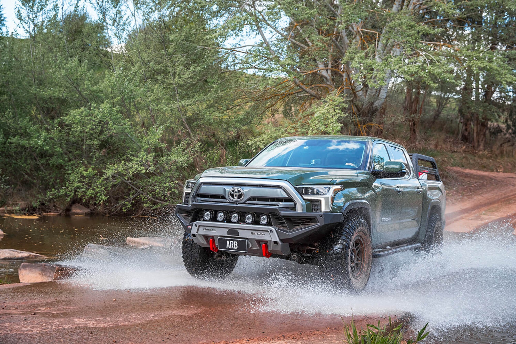 2022-2024 Toyota Tundra Zenith Style Front Bumper - Heavy Duty Off-Road Protection for Adventure & Truck Customization | Perfect for Overlanding, Trail Riding & Truck Upgrades