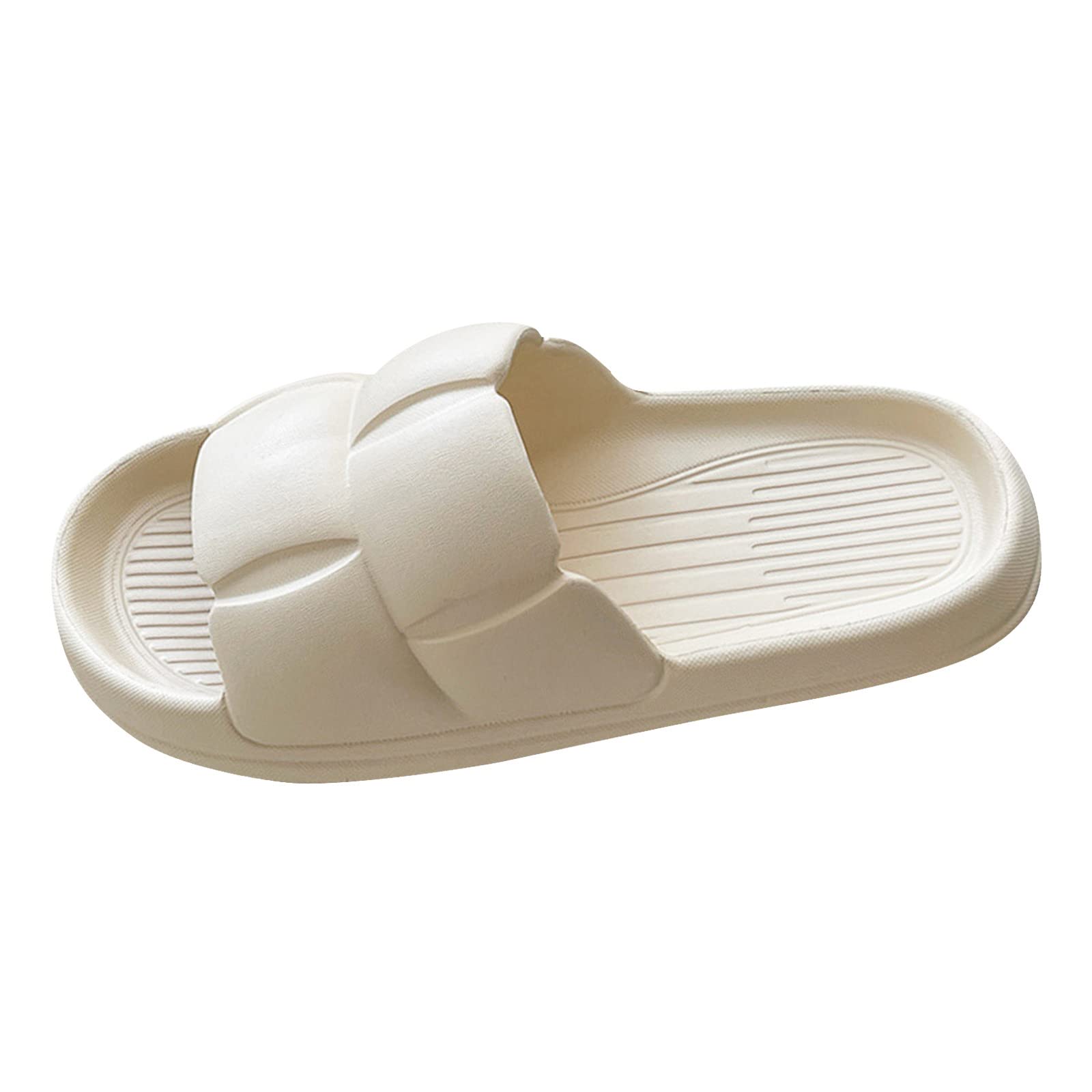 Arch Support Sandals for Women & Men - Cloud Slides Shower Slippers with Thick Cushioned Sole | Comfortable Bathroom Sandals, Beach Shoes & Summer Dressy Flats | Perfect for Shower, Poolside, Spa & Casual Outings