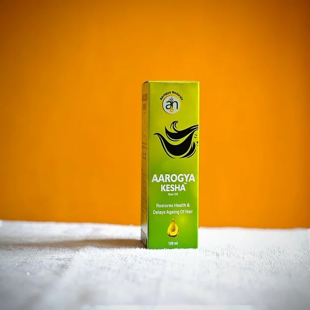 Aarogya Kesha Ayurvedic Hair Oil for Hair Growth & Scalp Care - Natural Treatment for Dry, Damaged Hair - Perfect for Daily Use & Hair Spa at Home