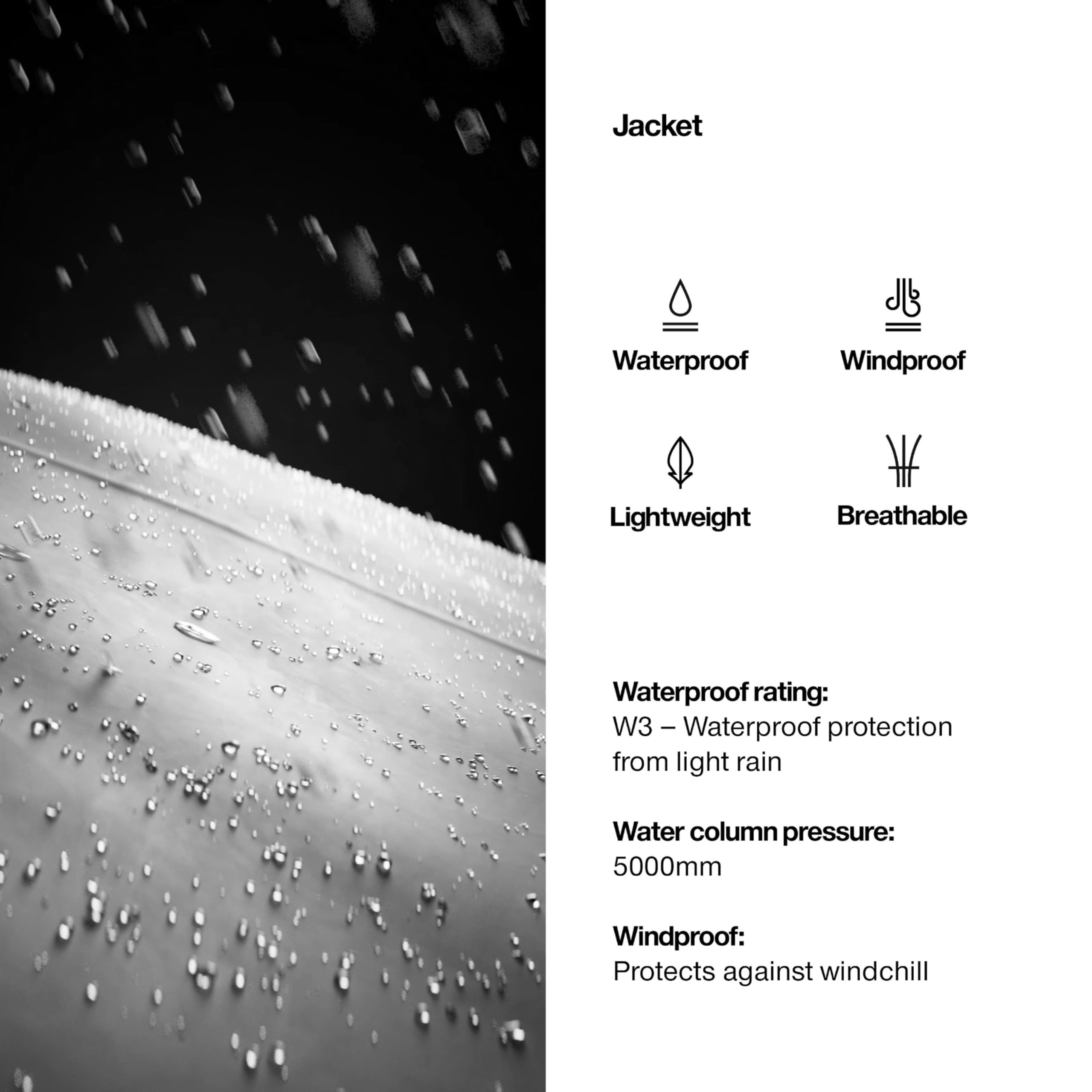 RAINS Waterproof Jacket for Men & Women - Lightweight Raincoat for Biking, Hiking & Outdoor Activities | Windproof & Breathable Travel Jacket