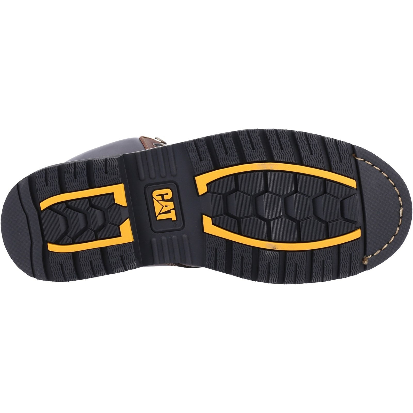 Caterpillar Powerplant S3 GYW Safety Work Boots - Heavy Duty Steel Toe, Slip Resistant, Electrical Hazard Protection for Construction & Industrial Workers