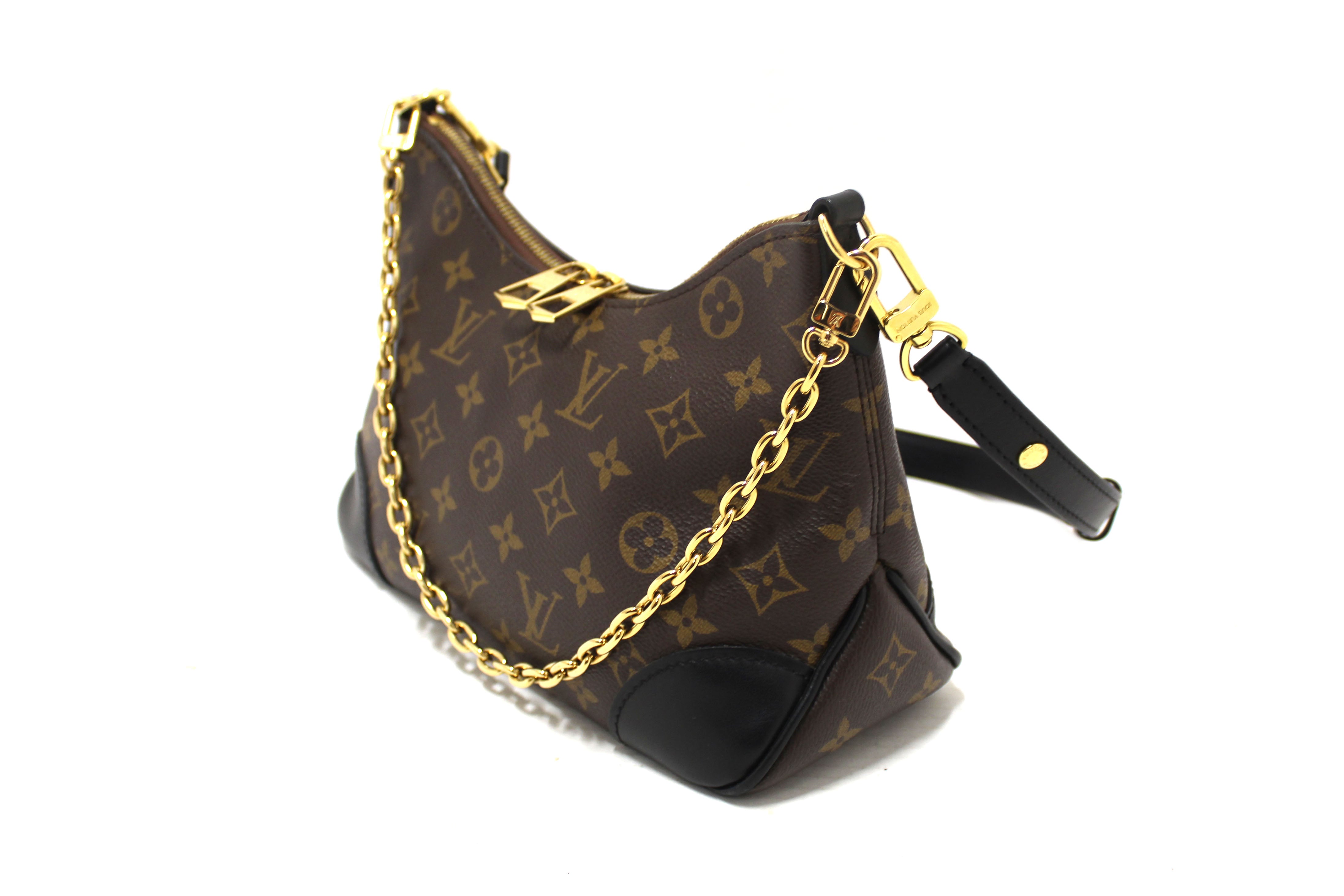 Authentic Louis Vuitton Monogram Boulogne Shoulder Bag | Luxury Crossbody Purse for Women | Perfect for Work, Travel & Evening Events