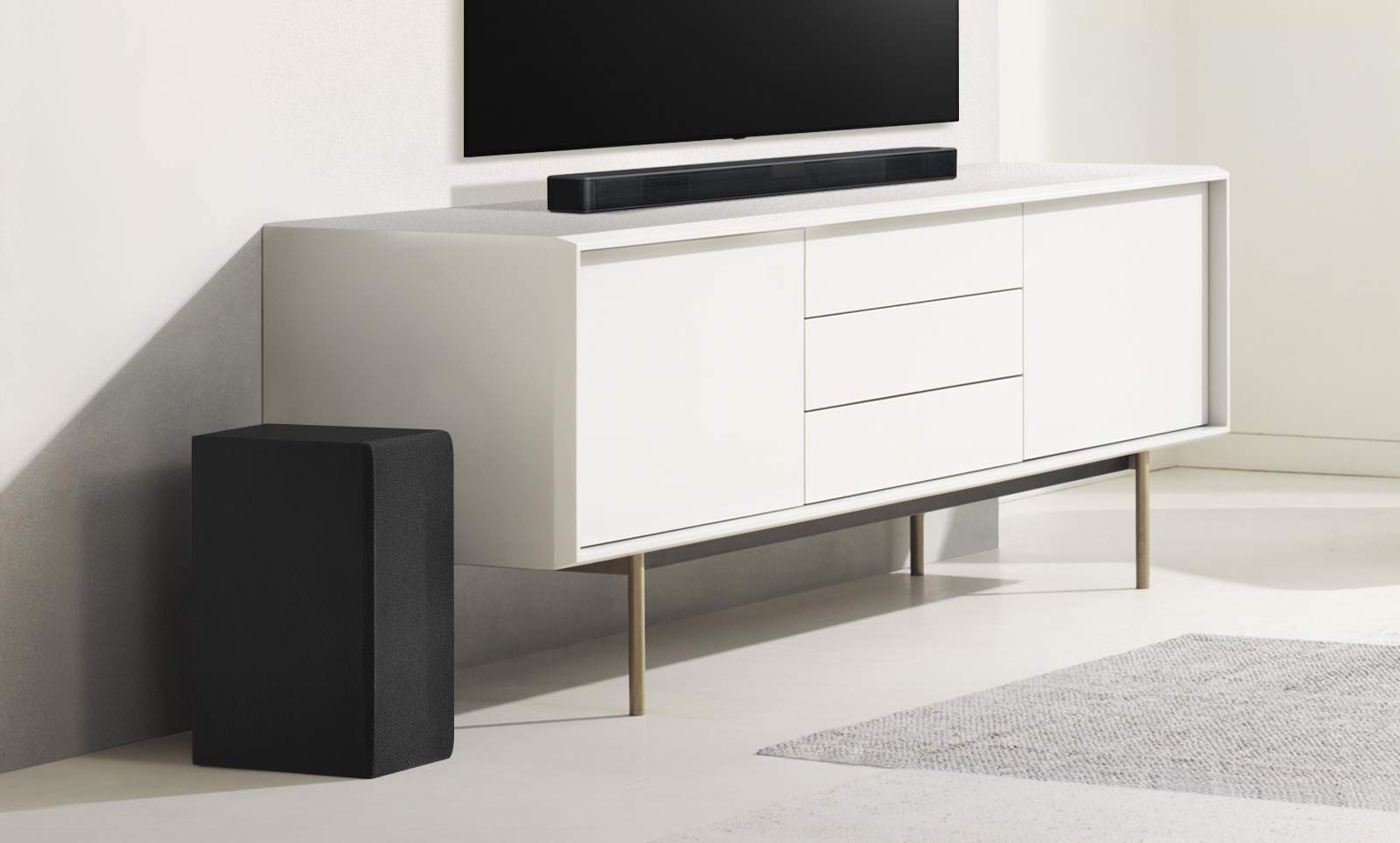 LG SN4 2.1 Channel 300W Soundbar with Bluetooth, HDMI & Optical - High Resolution Audio, Wireless Streaming, Home Theater Speaker System for TV, Movies & Music (Black)