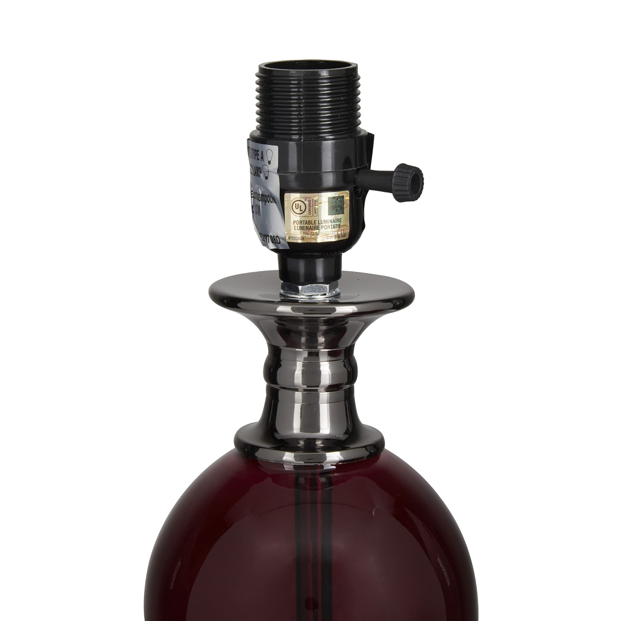 Deco 79 Glam Velvet Table Lamp - 13