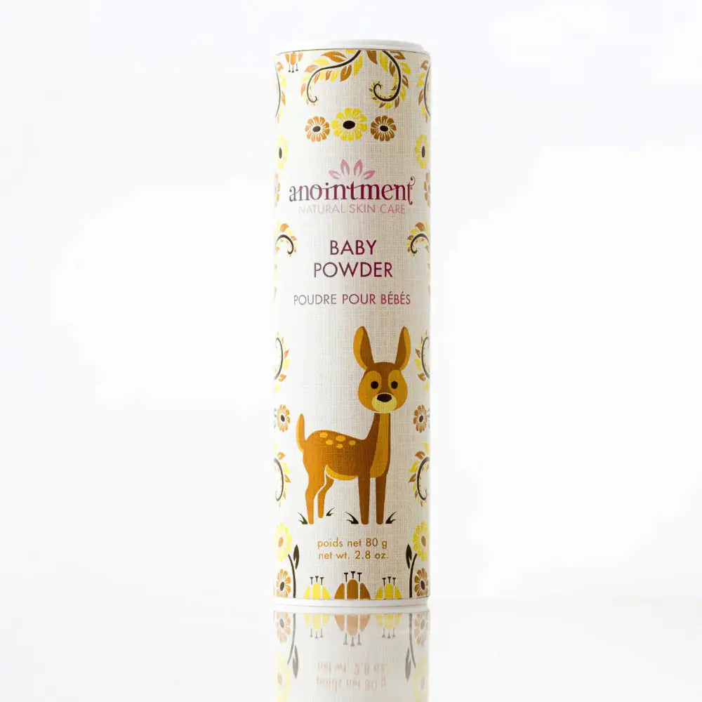 Anointment Baby Powder 80g - Talc-Free Baby Powder for Diaper Rash & Sensitive Skin | Gentle & Safe for Newborns | Perfect for Daily Use & Diaper Changes