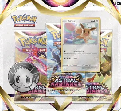 Astral Radiance Pokemon TCG 3-Pack Blister - Exclusive Cards & Booster Packs for Collectors & Players | Perfect for Tournaments, Gifts & Trading