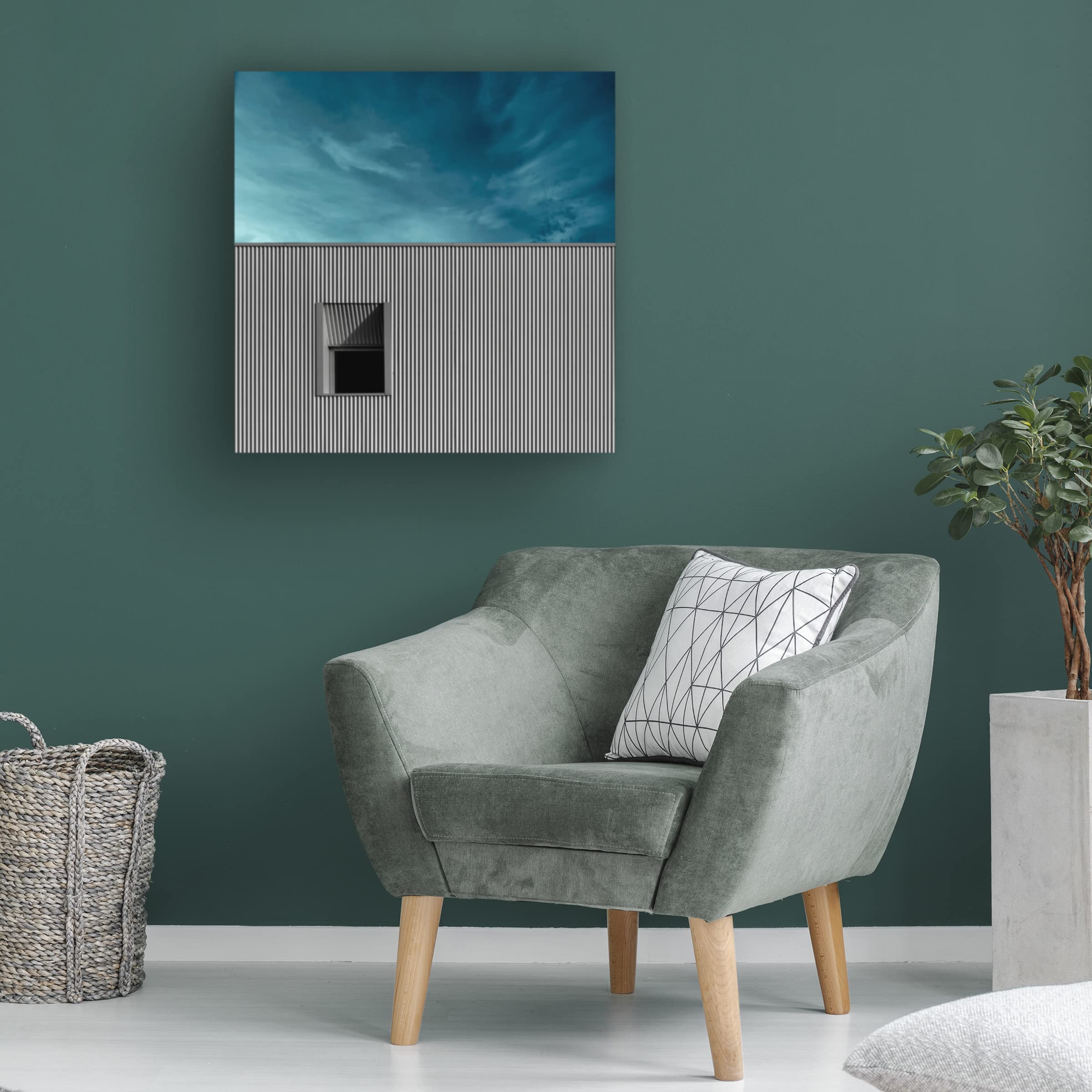 Alfonso Novillo 'The Window' Canvas Art Print - Premium Trademark Fine Art for Home & Office Decor - Perfect for Living Room, Bedroom, or Office Wall Art
