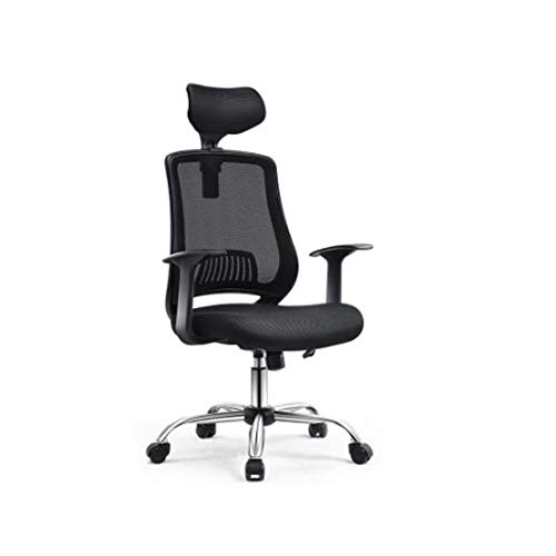 Ergonomic Office Chair with Adjustable Height & Lumbar Support - Swivel Desk Chair for Home, Gaming & Computer Work - Comfortable Reclining Seat with Breathable Mesh Back - Perfect for Long Work Hours, Online Gaming & Home Office Setup