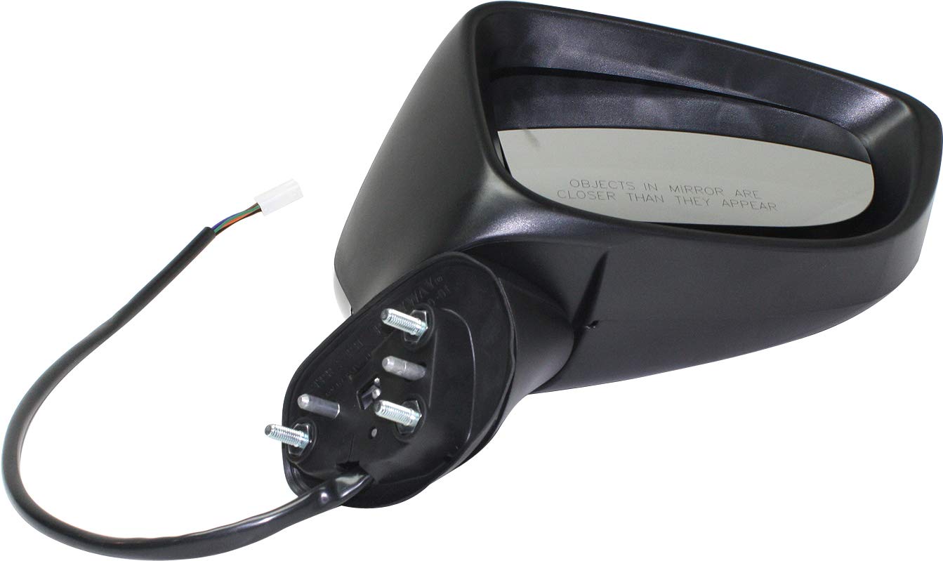 Heated Power Side Mirror with Turn Signal Light for Mazda 6 2014-2016 - Right Passenger Side Replacement - Paintable Cover - Winter Driving Safety Upgrade