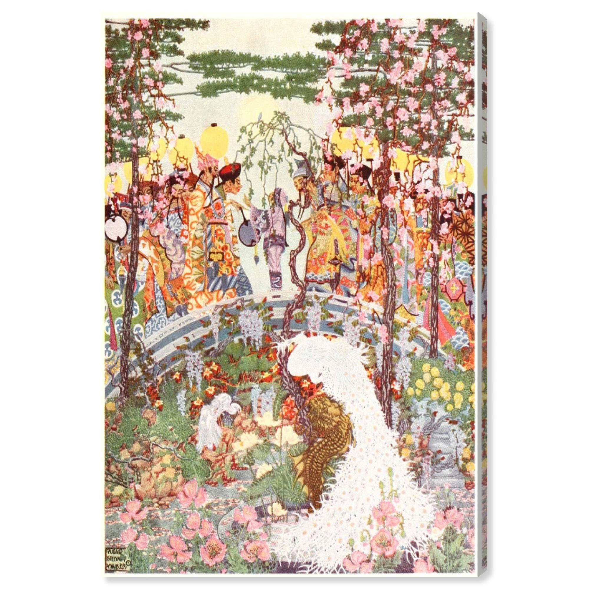 Oliver Gal Artist Co. Andersen Fairy Tales III Fantasy Wall Art Canvas Print - 30