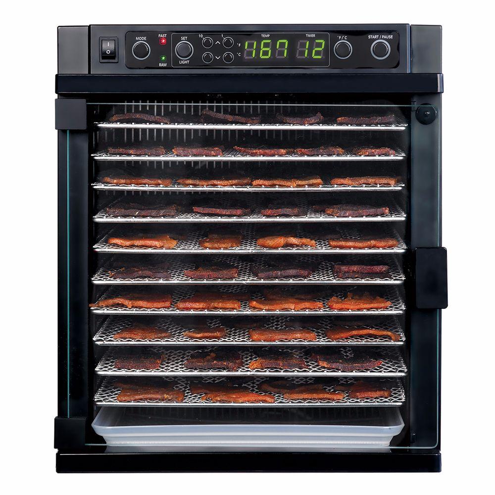 Sedona Express 11-Tray Stainless Steel Food Dehydrator for Jerky, Fruits & Herbs | Perfect for Healthy Snacks, Camping & Meal Prep