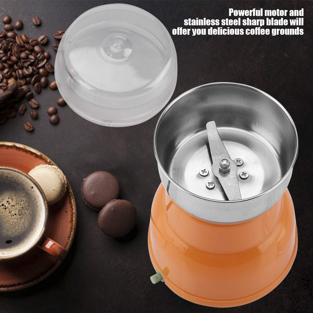 Premium Electric Coffee Grinder - High-Power Motor for Coffee Beans, Nuts & Seeds | Portable & Durable for Home, Office & Travel Use