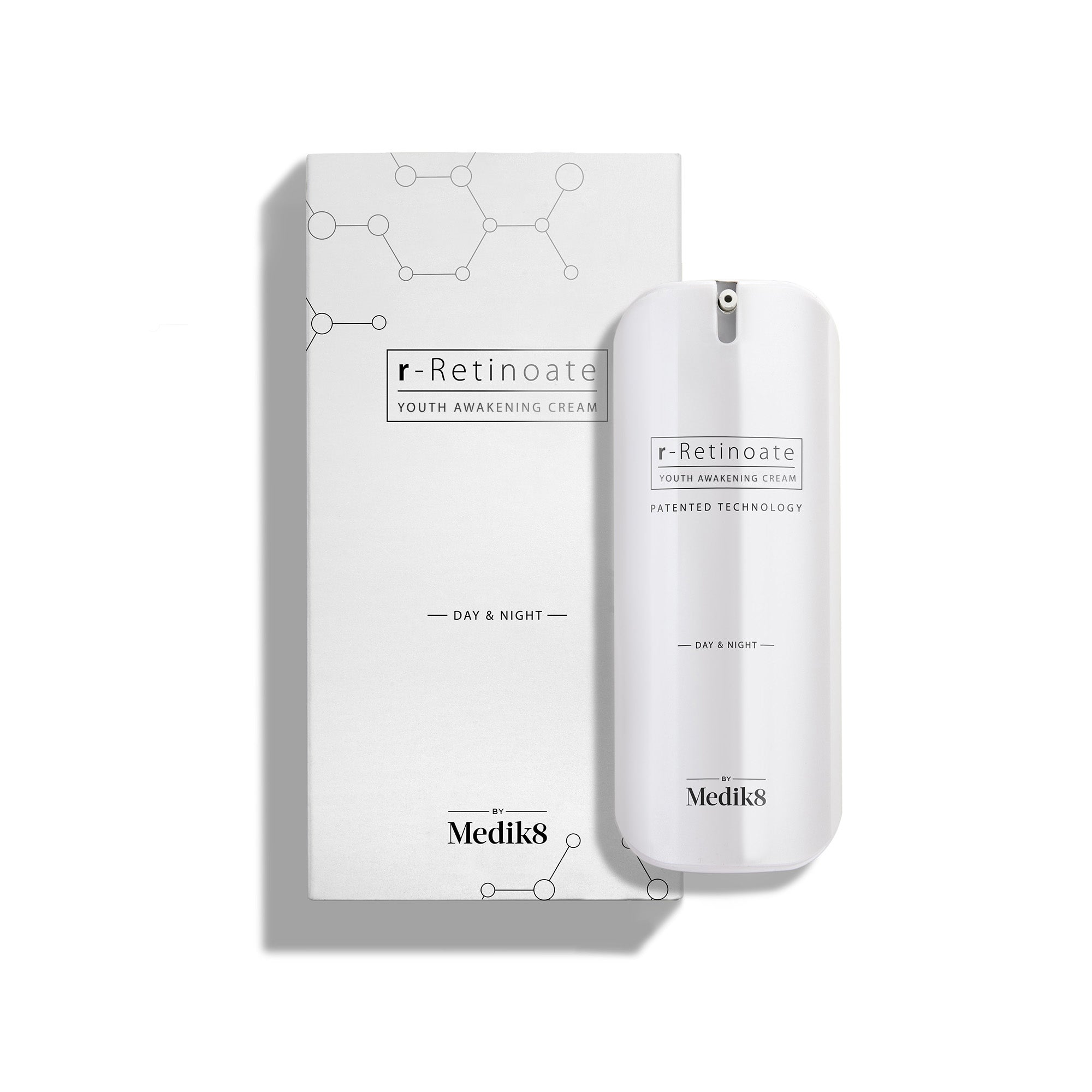 Retinoate™ Day & Night Anti-Aging Cream - Vitamin A & Hyaluronic Acid Moisturizer for Face & Neck - Reduce Wrinkles & Brighten Skin - Perfect for Daily Skincare Routine & Nighttime Repair