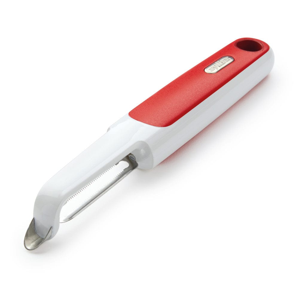 Zyliss Soft Skin Peeler - Ergonomic Vegetable Peeler with Comfort Grip for Potatoes, Carrots & Fruits - Perfect for Kitchen, Camping & Meal Prep