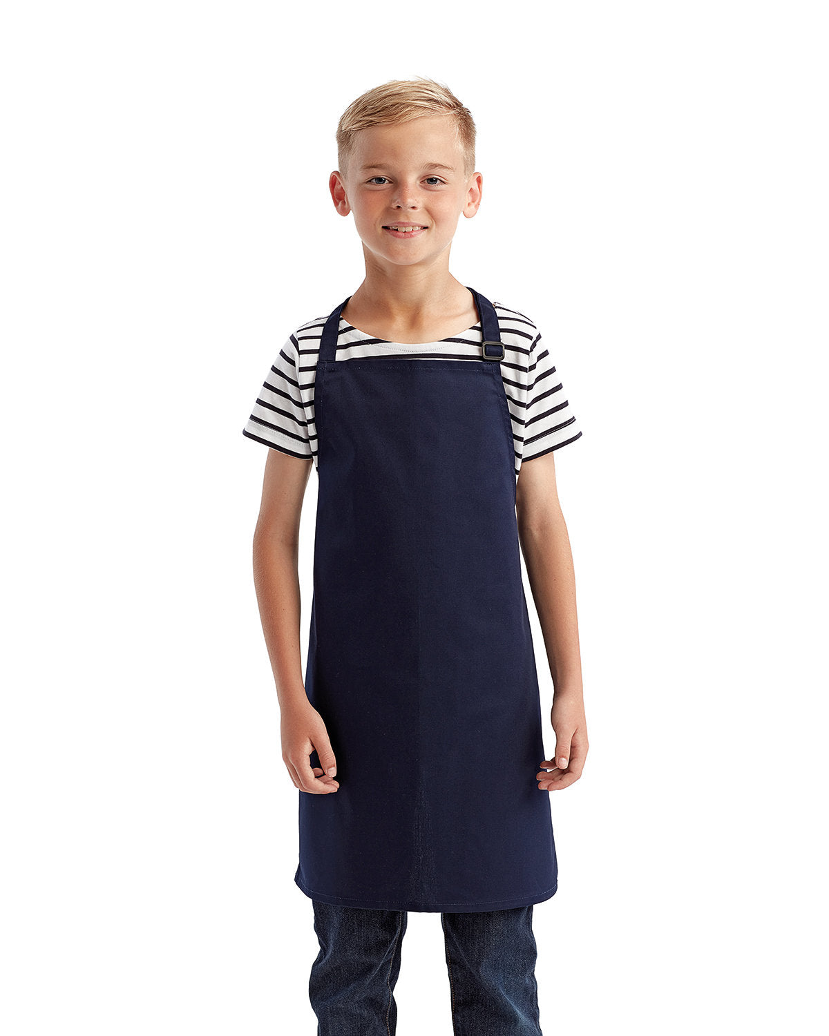 Reprime RP149 Youth Recycled Apron - Eco-Friendly Kitchen Apron for Kids, Cooking, Baking & Arts & Crafts - Perfect for Young Chefs & DIY Projects