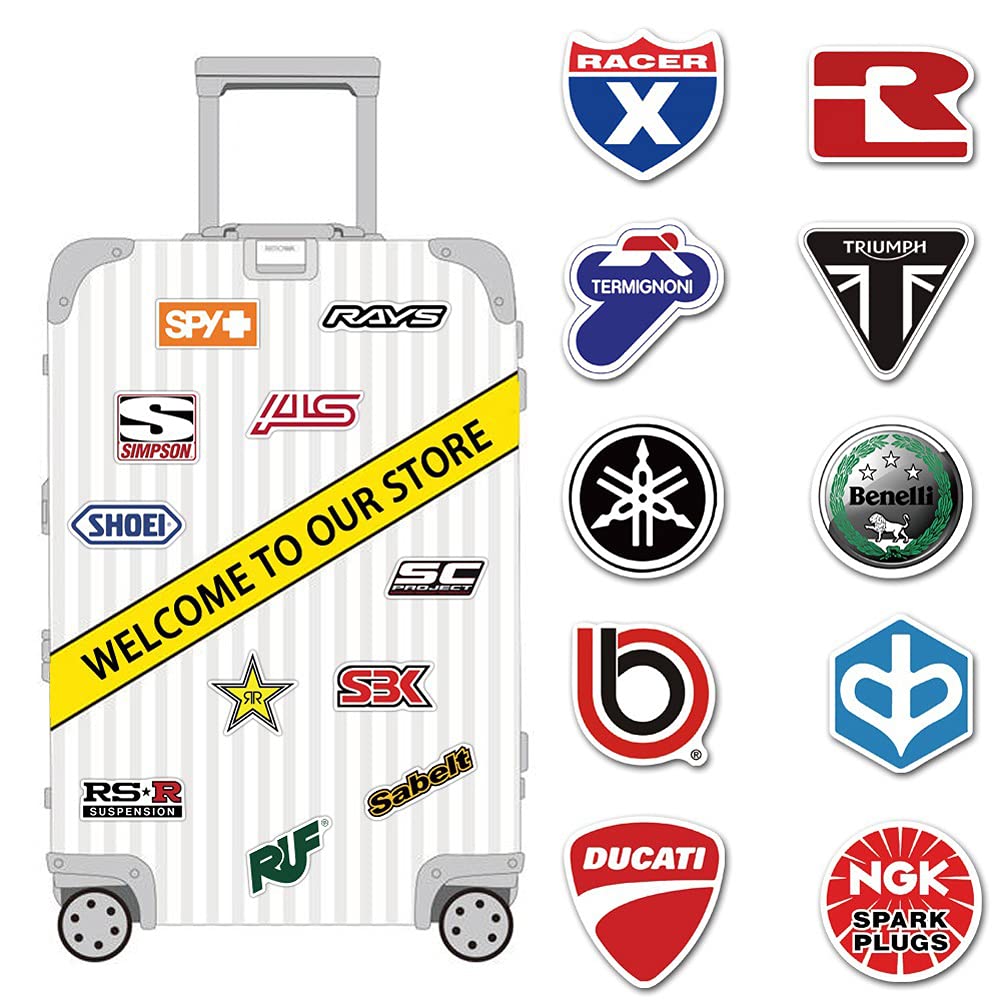 100 Anime Racing Car Stickers - Vinyl Waterproof Decals for Water Bottles, Laptops, Skateboards - Cartoon Decorative Stickers (Style A) - Perfect for DIY Crafts, Kids Rooms & Personalizing Accessories