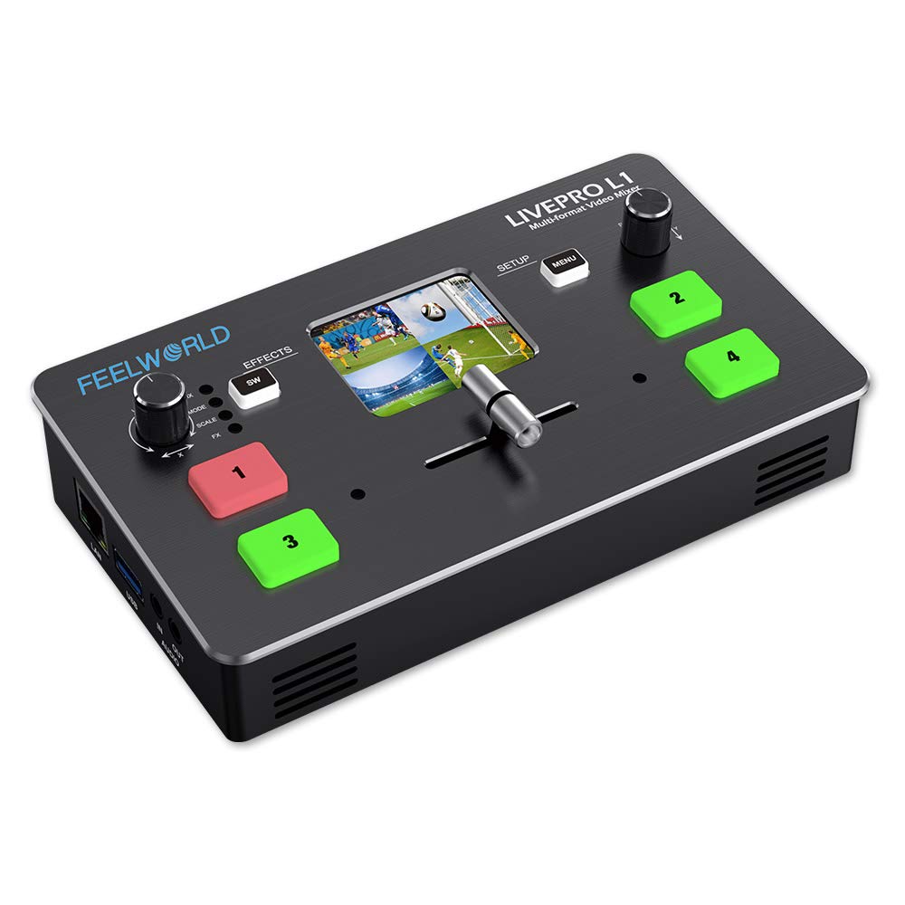Feelworld L1 4K HDMI Video Mixer with 2