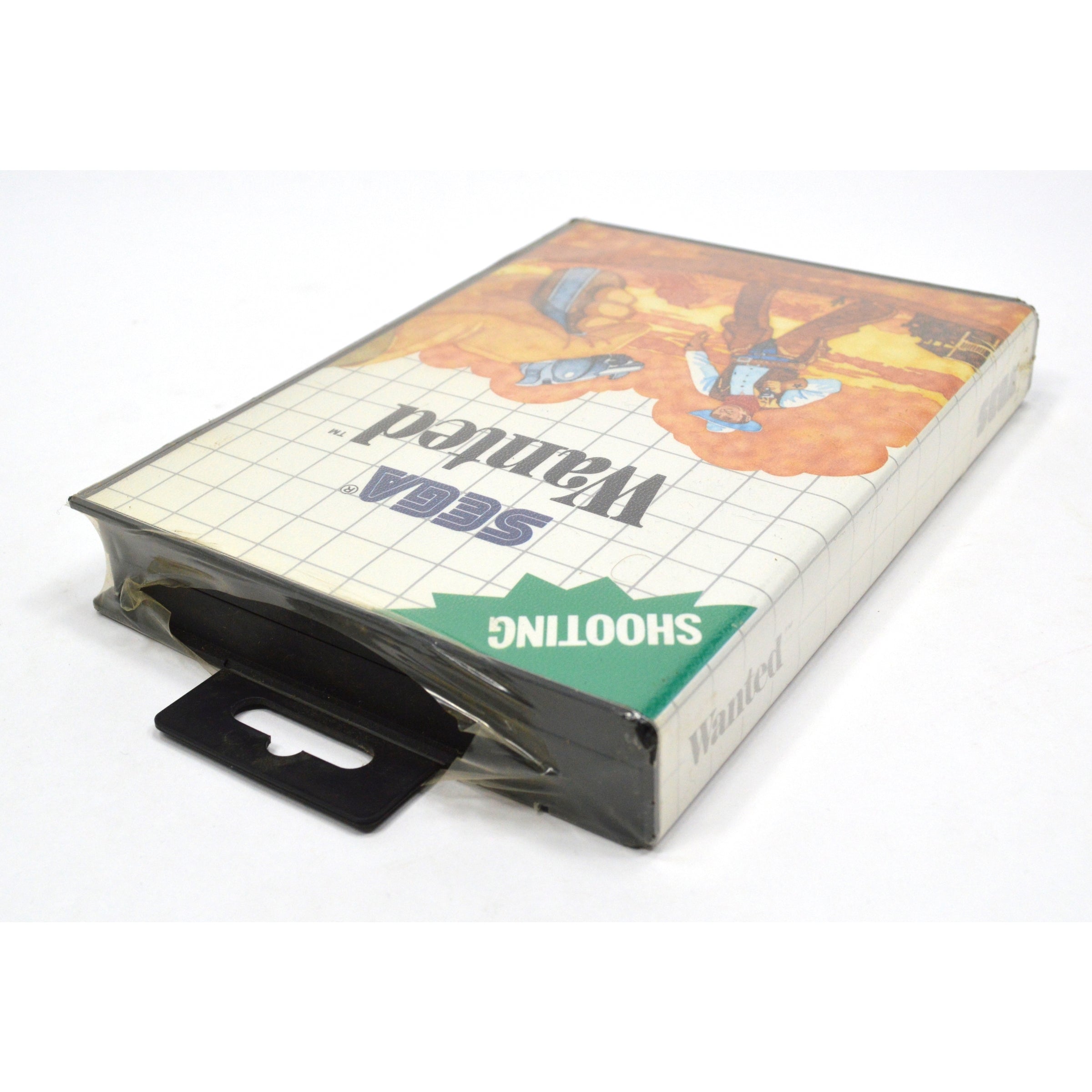 Brand New SEGA MASTER SYSTEM WANTED SMS Factory Sealed Shooting Video Game - Retro Gaming Collectible for Classic Console Enthusiasts - Perfect for Gaming Nights & Collector's Display