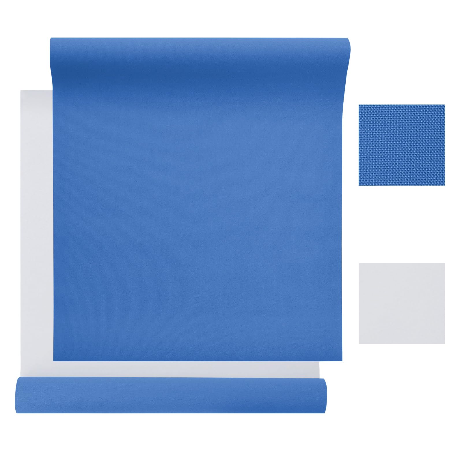 Premium Book Binding Cloth - 17x55 Inch, Durable Fabric Book Cover with Paper Backing, Ideal for DIY Bookbinding, Scrapbooking & Craft Projects (Sapphire Blue, 17in x 55in) - Perfect for Hardcover Books, Photo Albums & Handmade Journals