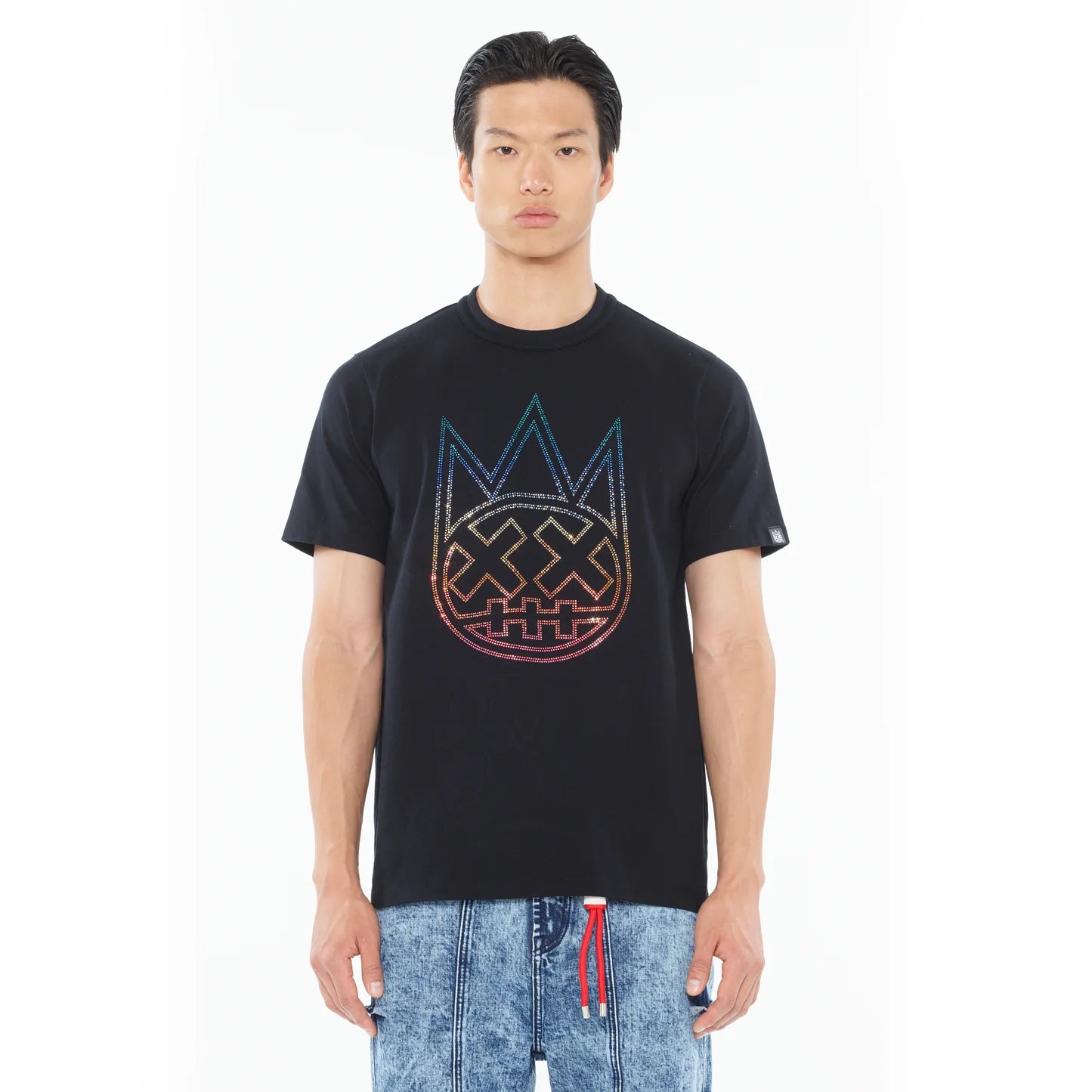 CULT OF INDIVIDUALITY Gradient Logo T-Shirt for Men & Women | Trendy Streetwear Fashion Tee | Perfect for Casual Outfits, Concerts and Urban Lifestyle