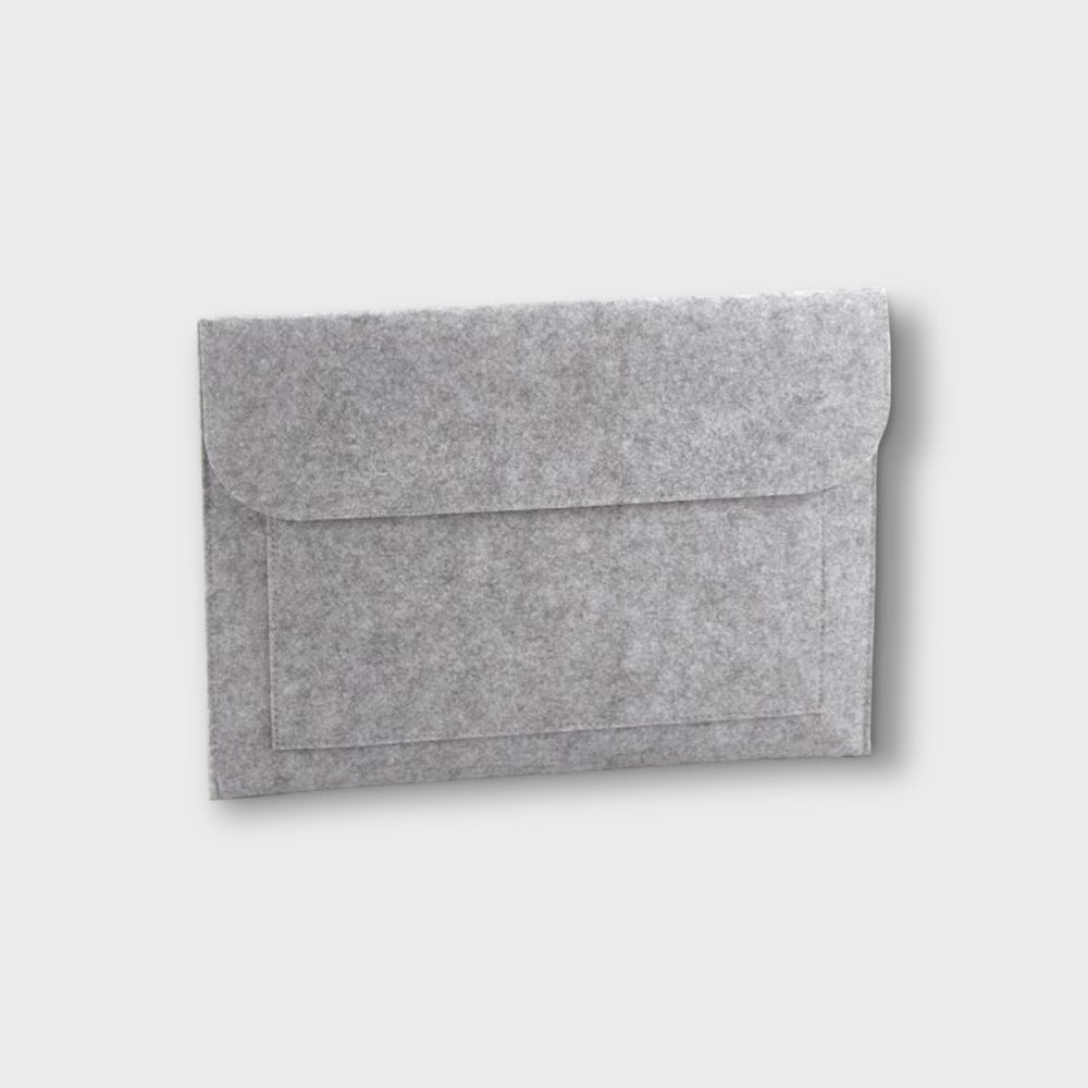 Premium Felt Laptop Sleeve & Document Holder - Protective Case for MacBook, iPad, Notebooks - Perfect for Office, School & Travel