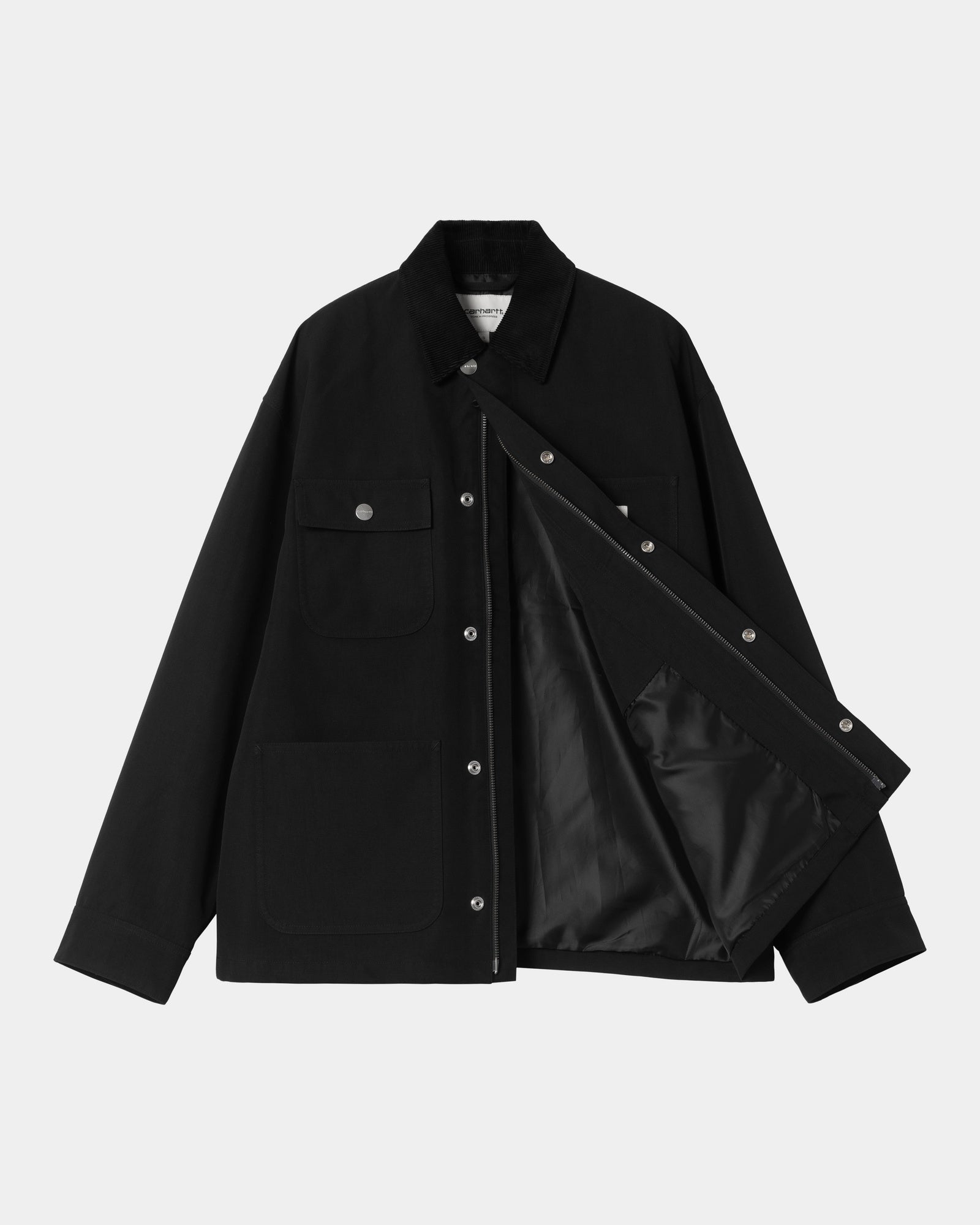 Women's Clapton Jacket - Black Waterproof Windbreaker for Outdoor Hiking & Travel | Lightweight Breathable Jacket for Women