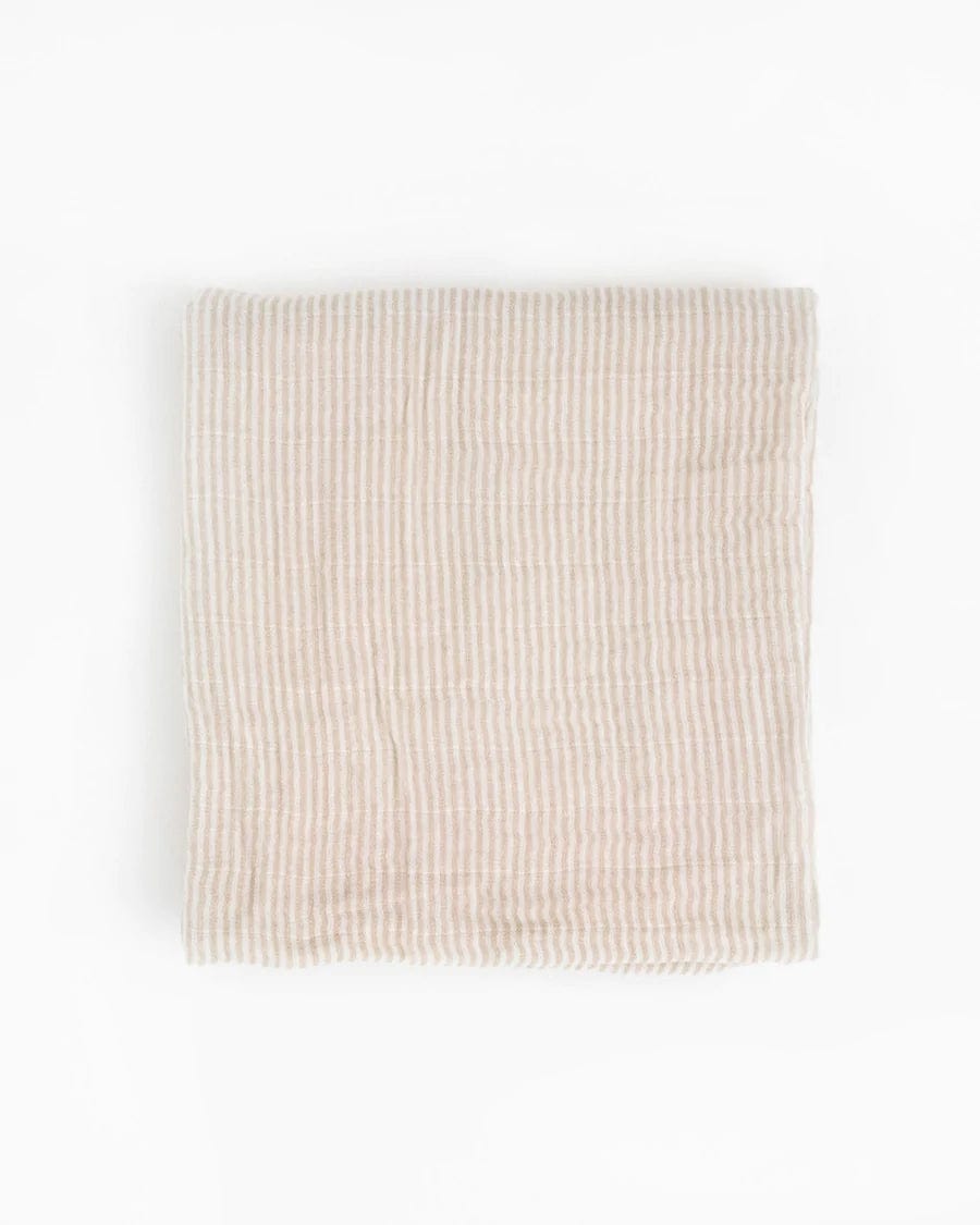 Little Unicorn Organic Cotton Muslin Swaddle Blanket - Soft Baby Wrap for Newborns & Infants - Perfect for Swaddling, Nursing & Stroller Use