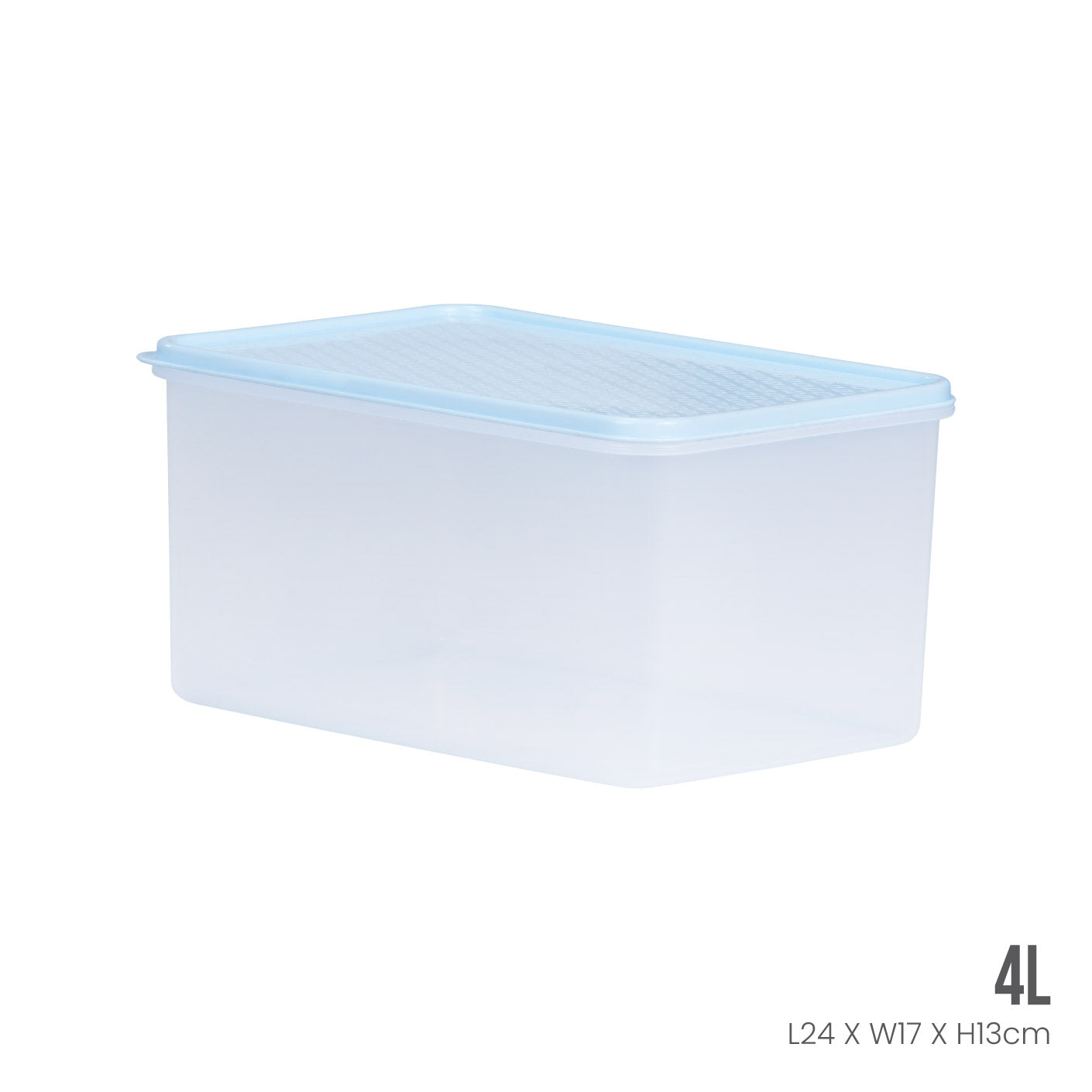 Fresh Produce Storage Box with Lid (2822PE) - Perfect for Organizing Fruits, Vegetables, and Meal Prep in Kitchen or Refrigerator
