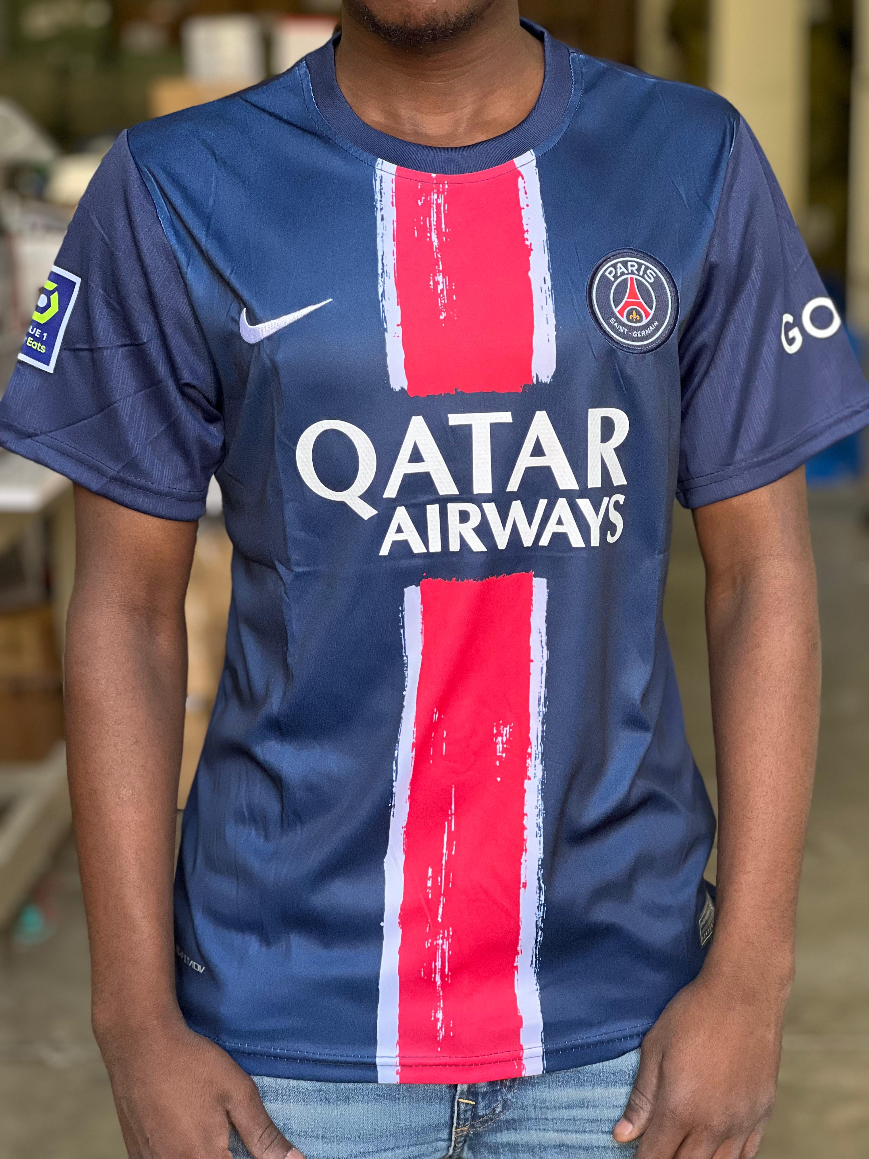 Paris Saint Germain Home Jersey Fan Version - Official PSG Soccer Shirt for Men & Women - Perfect for Games, Gifts & Fan Support