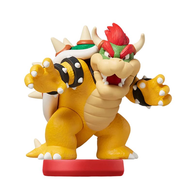 Super Mario Bowser Amiibo Figure - Collectible Nintendo Character for Gaming & Display - Perfect for Super Mario Fans & Nintendo Switch Players