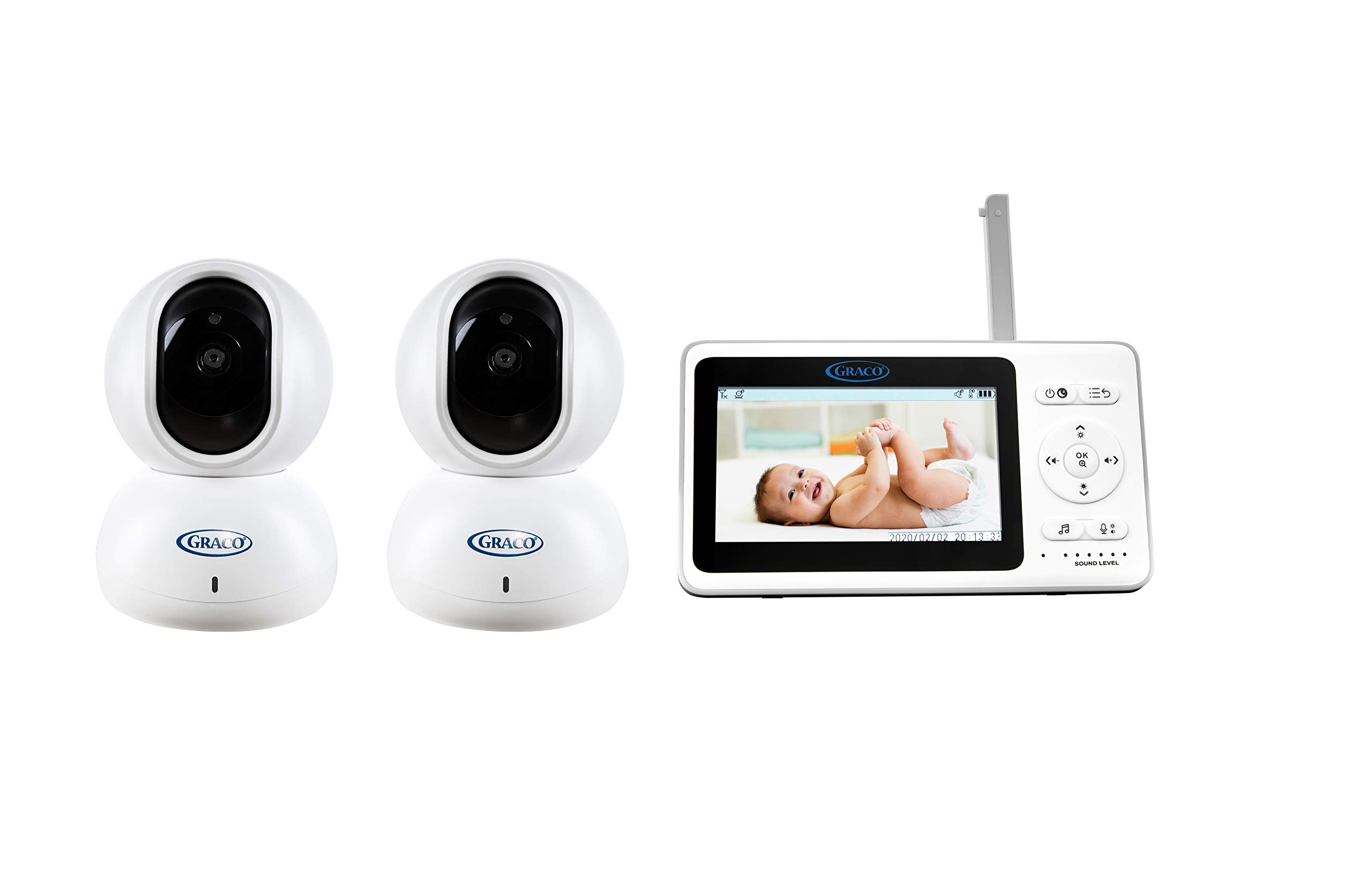 Graco Dual Video Baby Monitor with 4.3