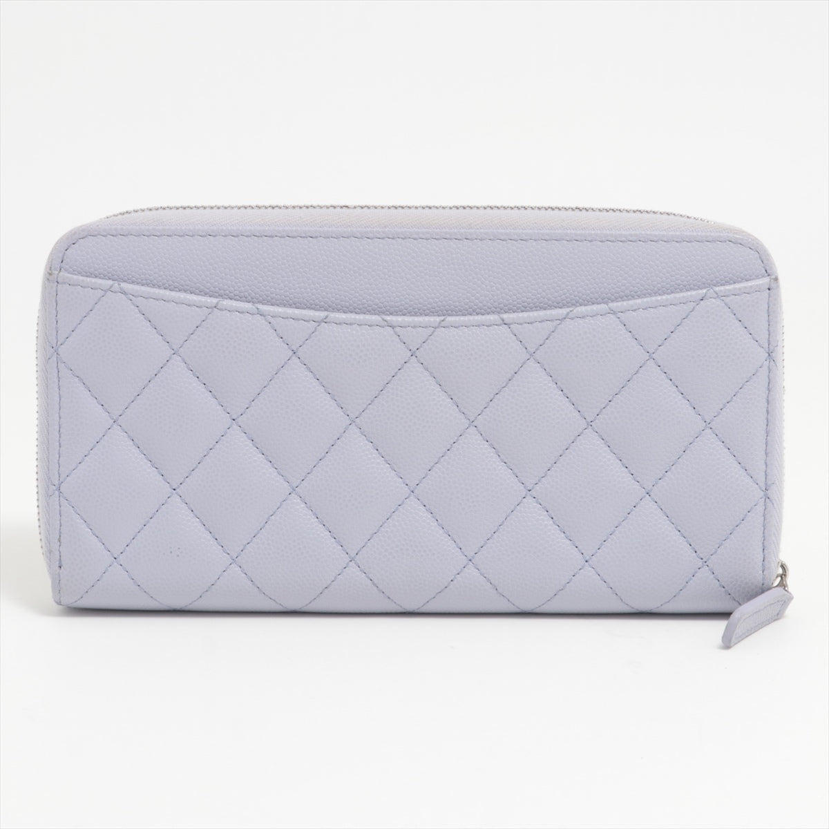 Chanel Caviar Classic Long Zipped Wallet in Light Purple - Luxury Leather Wallet for Women, Perfect for Everyday Use & Special Occasions