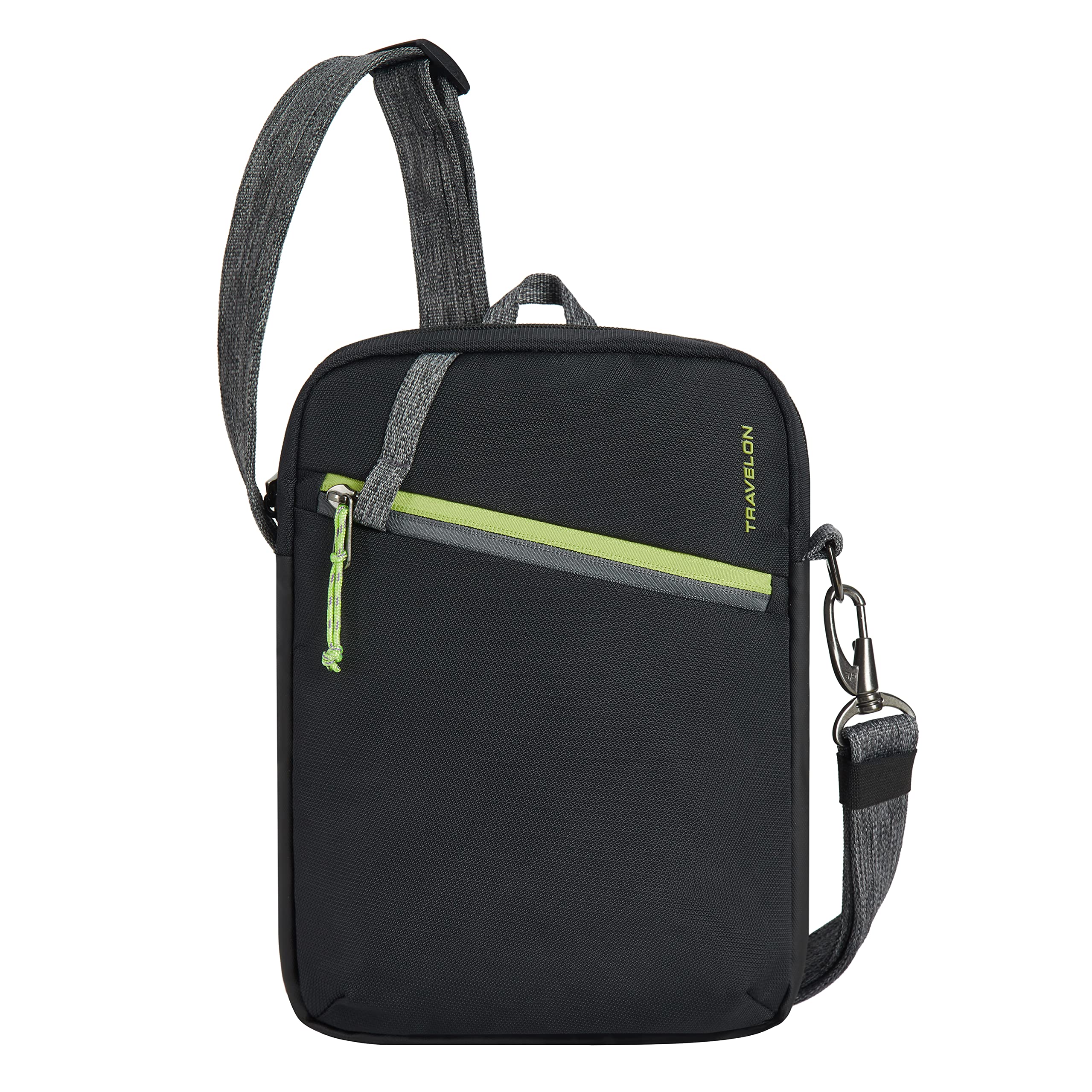 Travelon Anti-Theft Greenlander Small Crossbody Bag - Secure RFID Blocking Purse for Women, Lightweight Travel Essentials for Commuting, Sightseeing & Daily Use