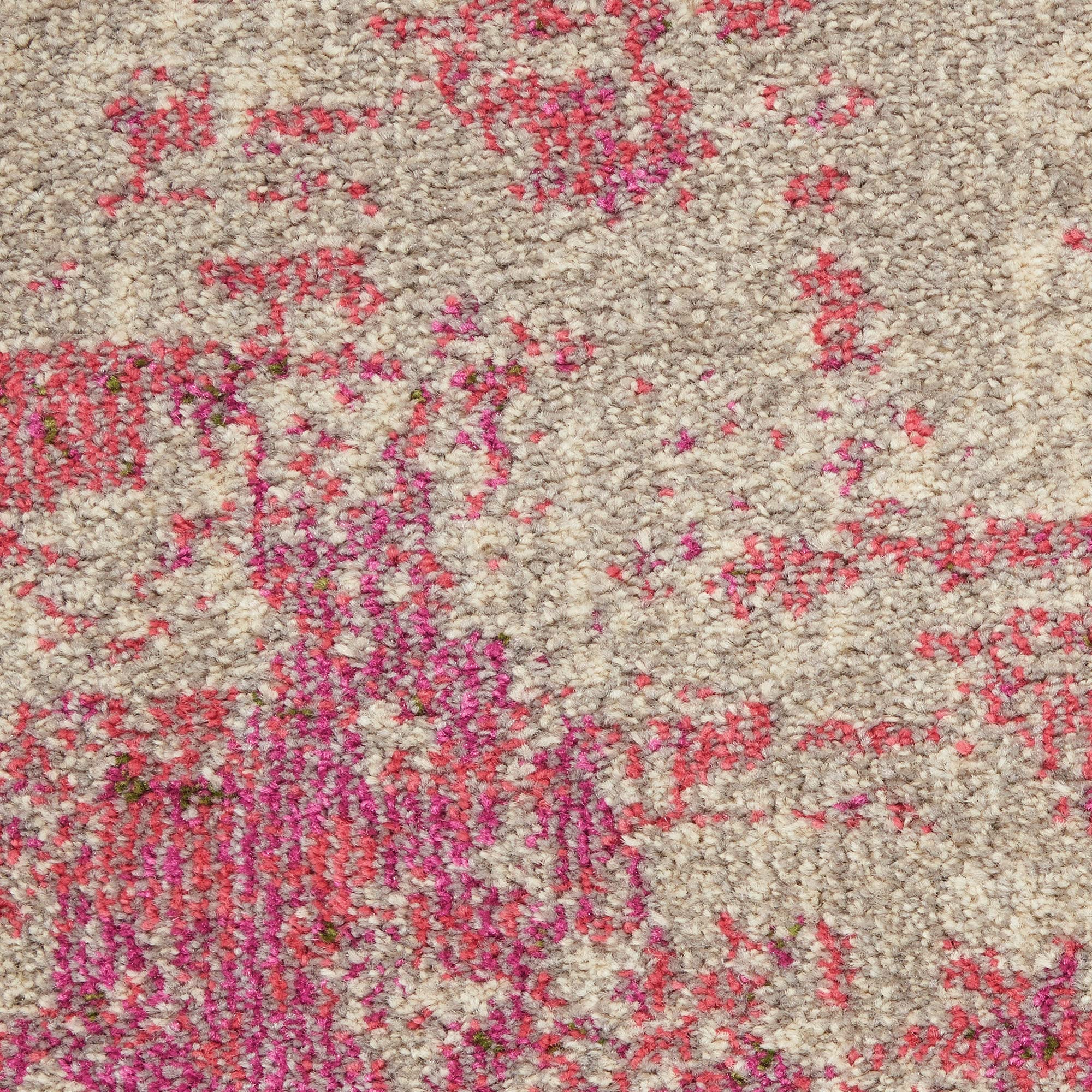 Nourison Celestial Modern Abstract Ivory/Pink 7'10
