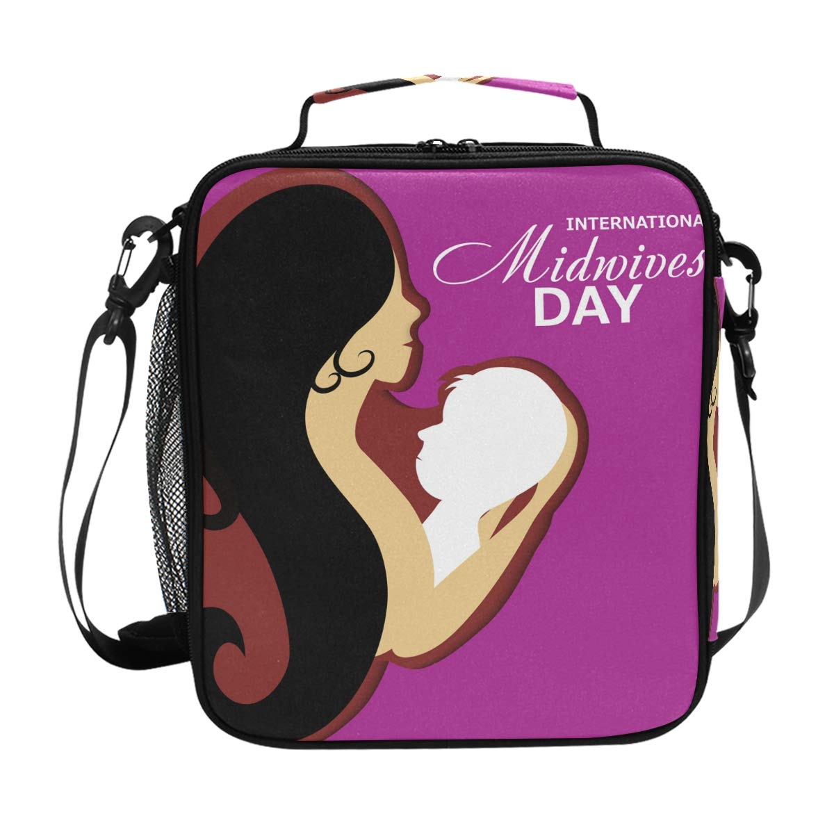 Insulated Lunch Bag for Men, Women & Kids - Leakproof Lunch Box with Food Containers - Perfect for School, Work, Travel & International Midwives Day Gifts