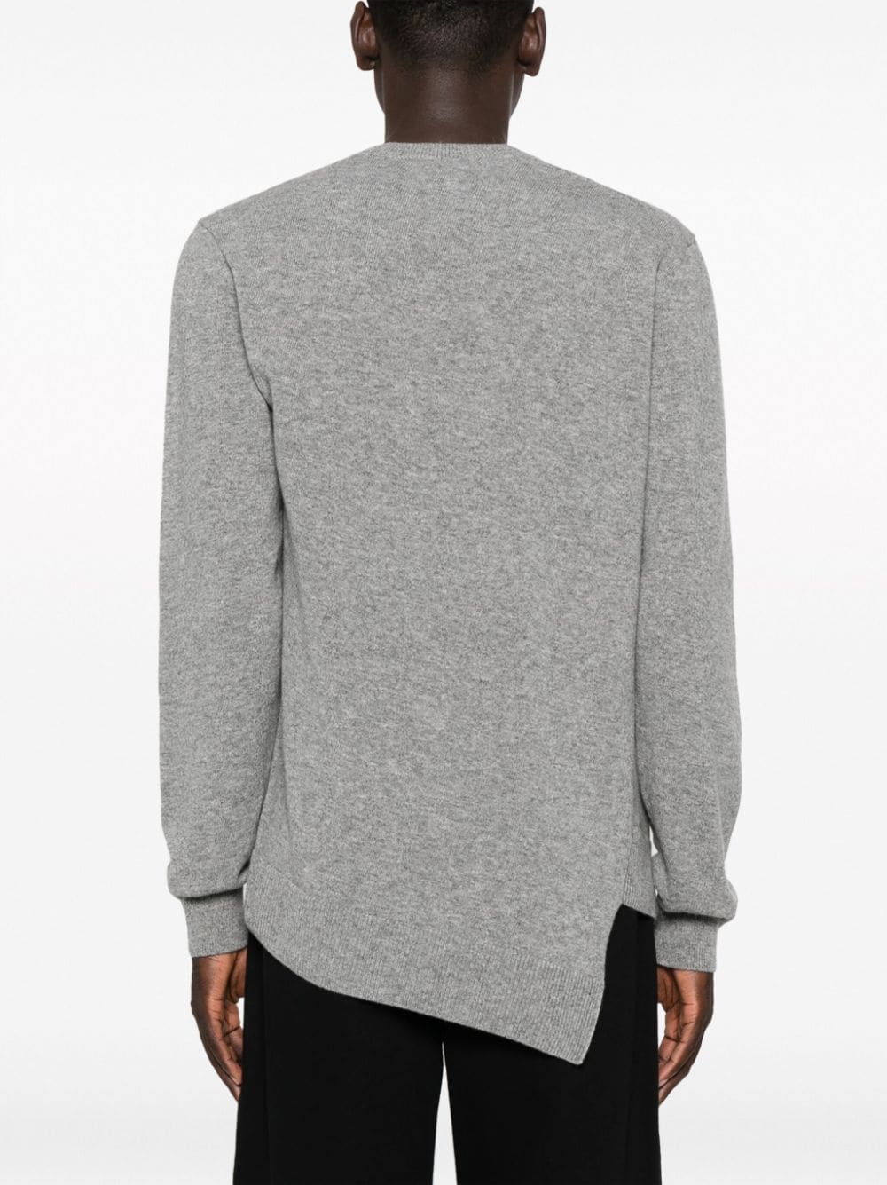 Comme des Garcons Grey Sweater for Men & Women | Stylish Casual Pullover for Fall & Winter Fashion | Perfect for Office, Dating & Travel