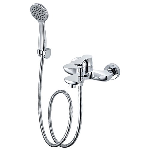 Pfister Sevilla Single Control Wall Mounted Tub & Shower Faucet with Handheld Shower - Perfect for Bathroom Renovation and Spa-Like Shower Experience