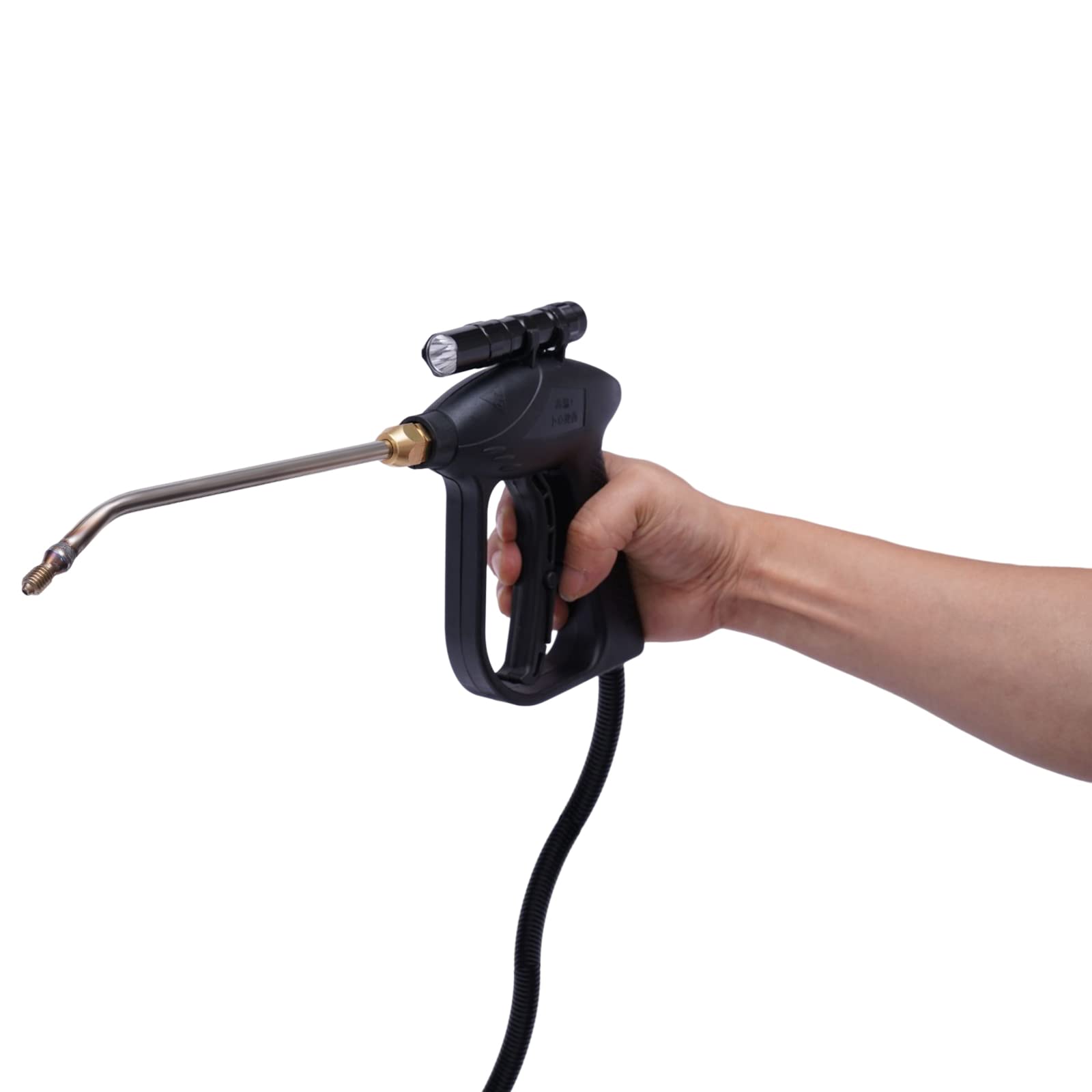 1600W High Pressure Steam Cleaner for Home & Auto - 110V Portable Multi-Purpose Handheld Steam Cleaning Machine for Floors, Counters, Windows, Tiles, Grout - Perfect for Deep Cleaning, Sanitizing & Stain Removal (Black)