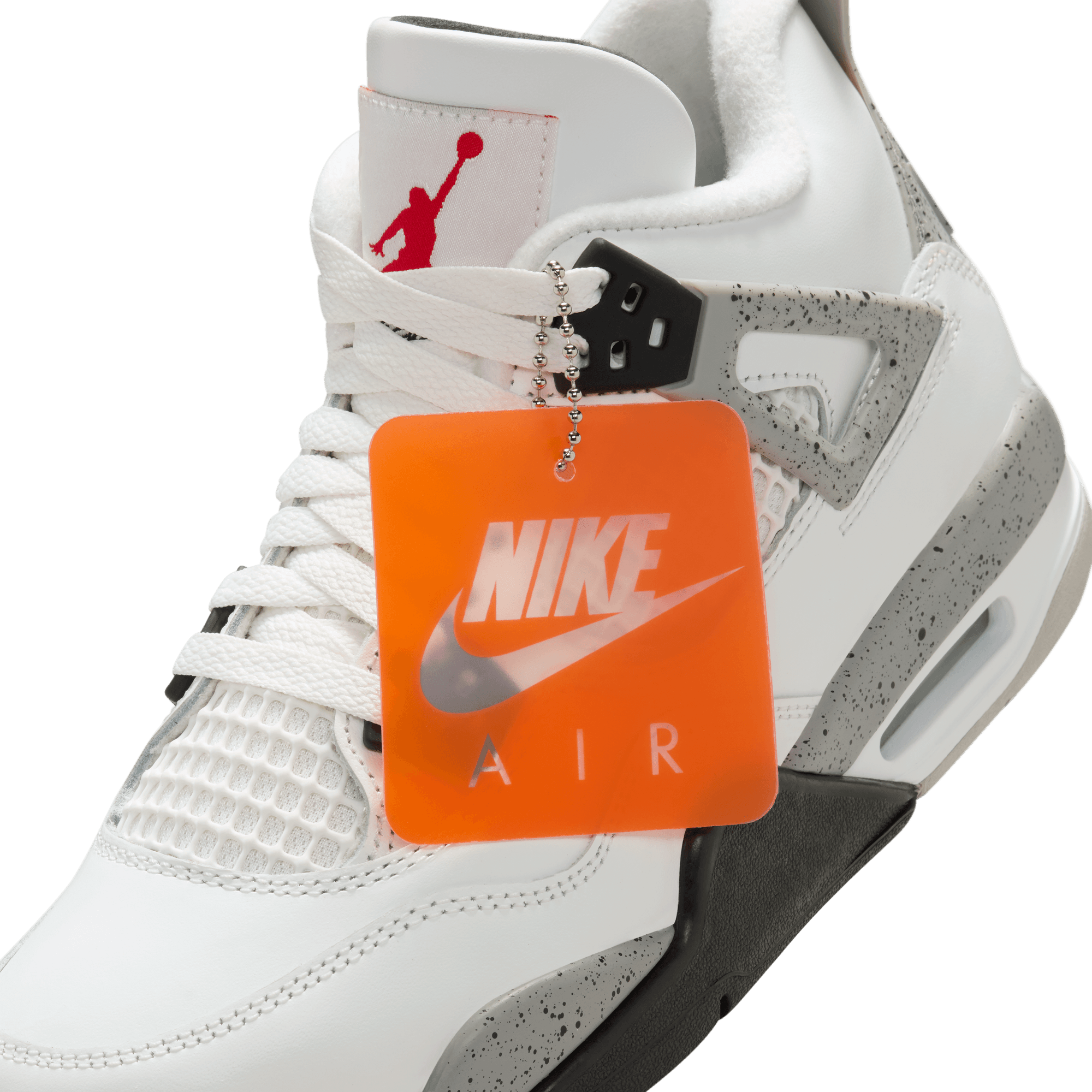 Original Air Jordan 4 Retro OG (GS) White Cement - Men's/Women's Basketball Shoes for Sports & Casual Wear