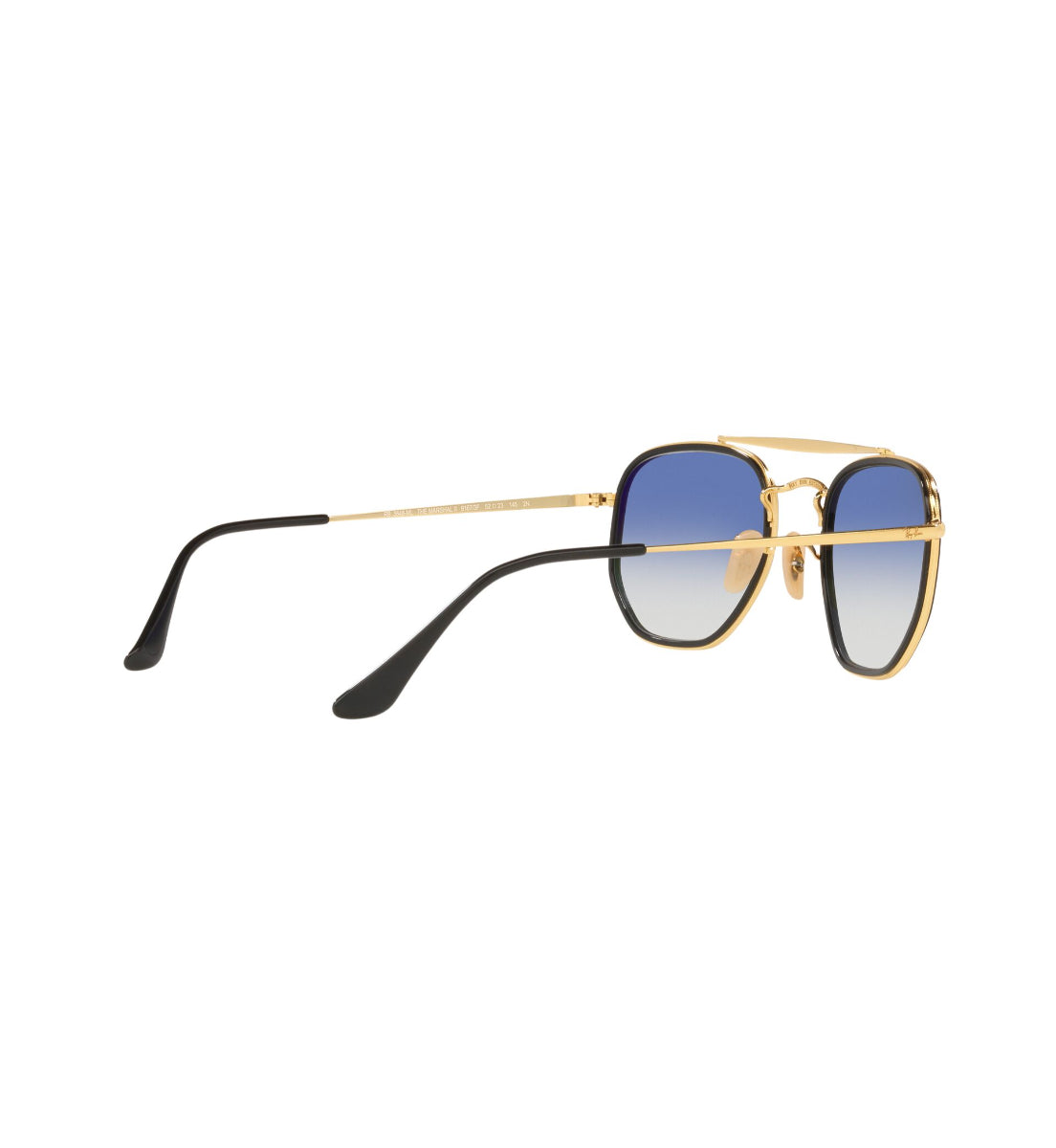 Ray Ban The Marshal II Sunglasses - Polarized Aviator Style for Men & Women - UV Protection, Classic Design - Perfect for Driving, Travel & Outdoor Activities