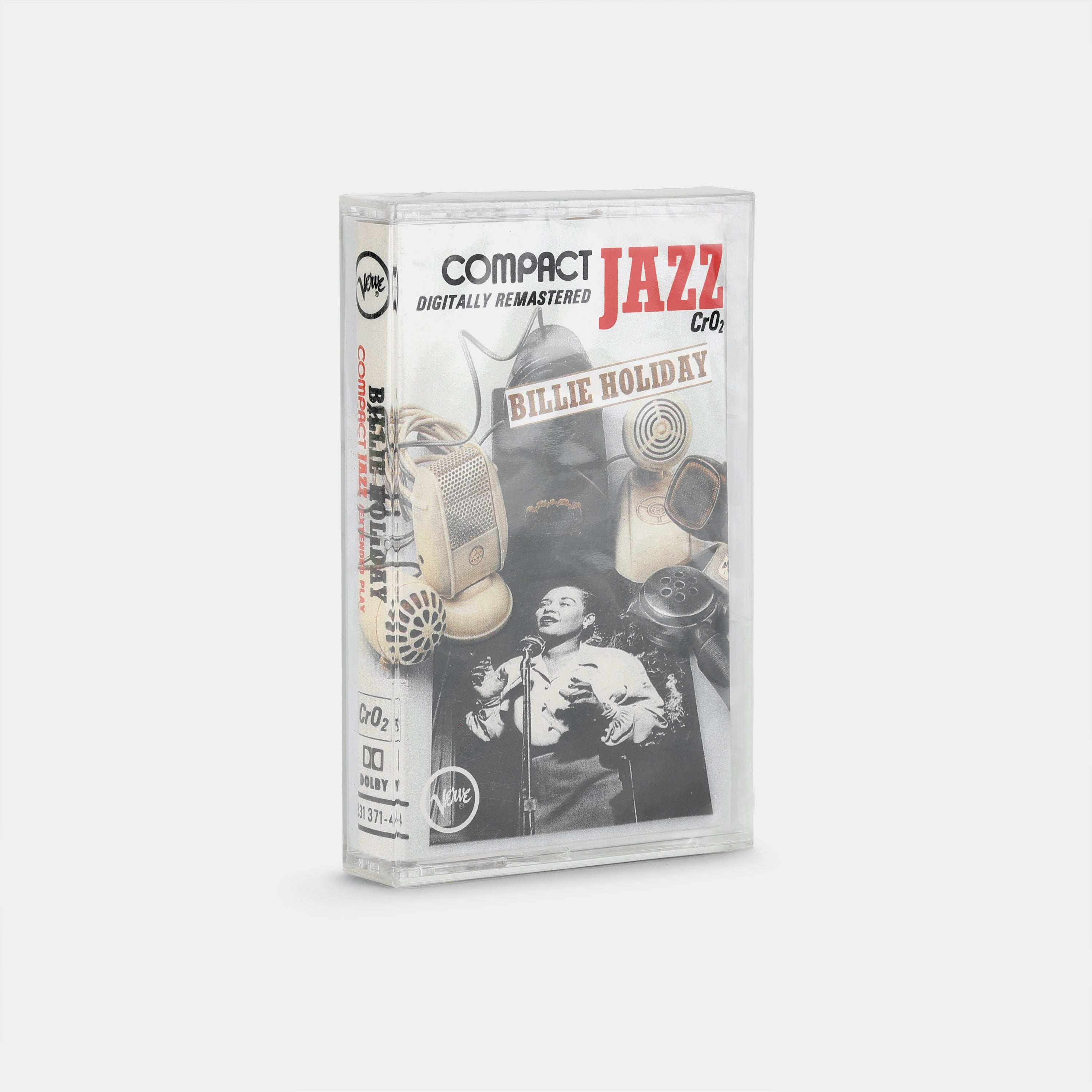 Vintage Compact Jazz: Billie Holiday Cassette Tape (Sealed) - Perfect for Collectors & Retro Music Lovers