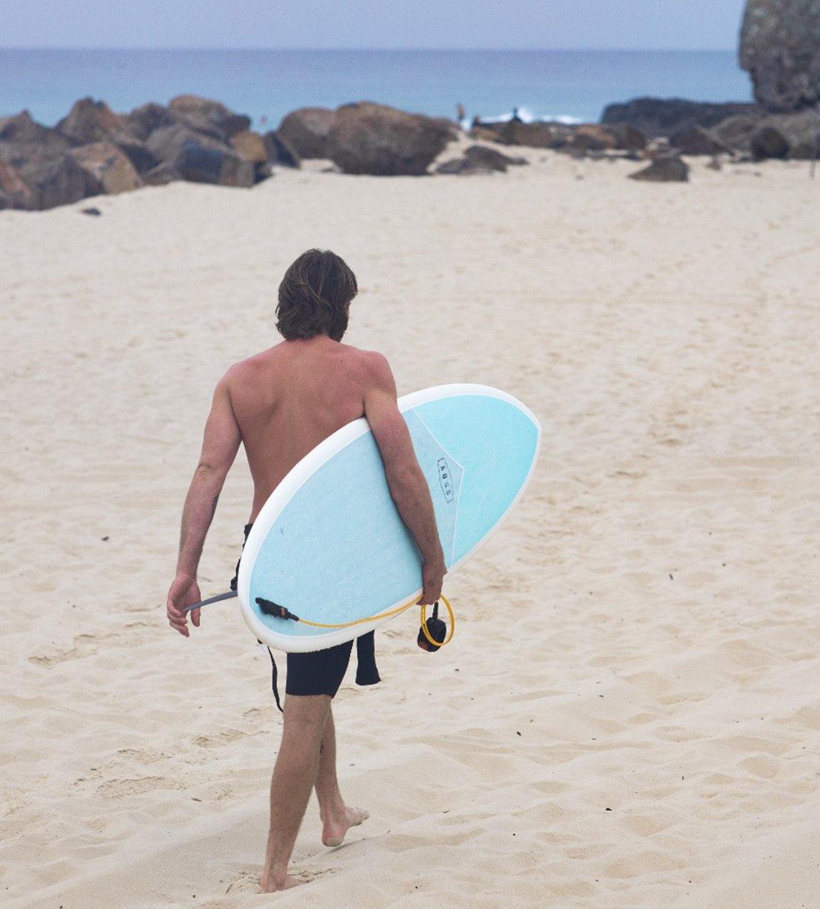 Premium Middie Midlength Surfboard for All Skill Levels - Perfect for Small to Medium Waves, Beach Cruising & Surf Training