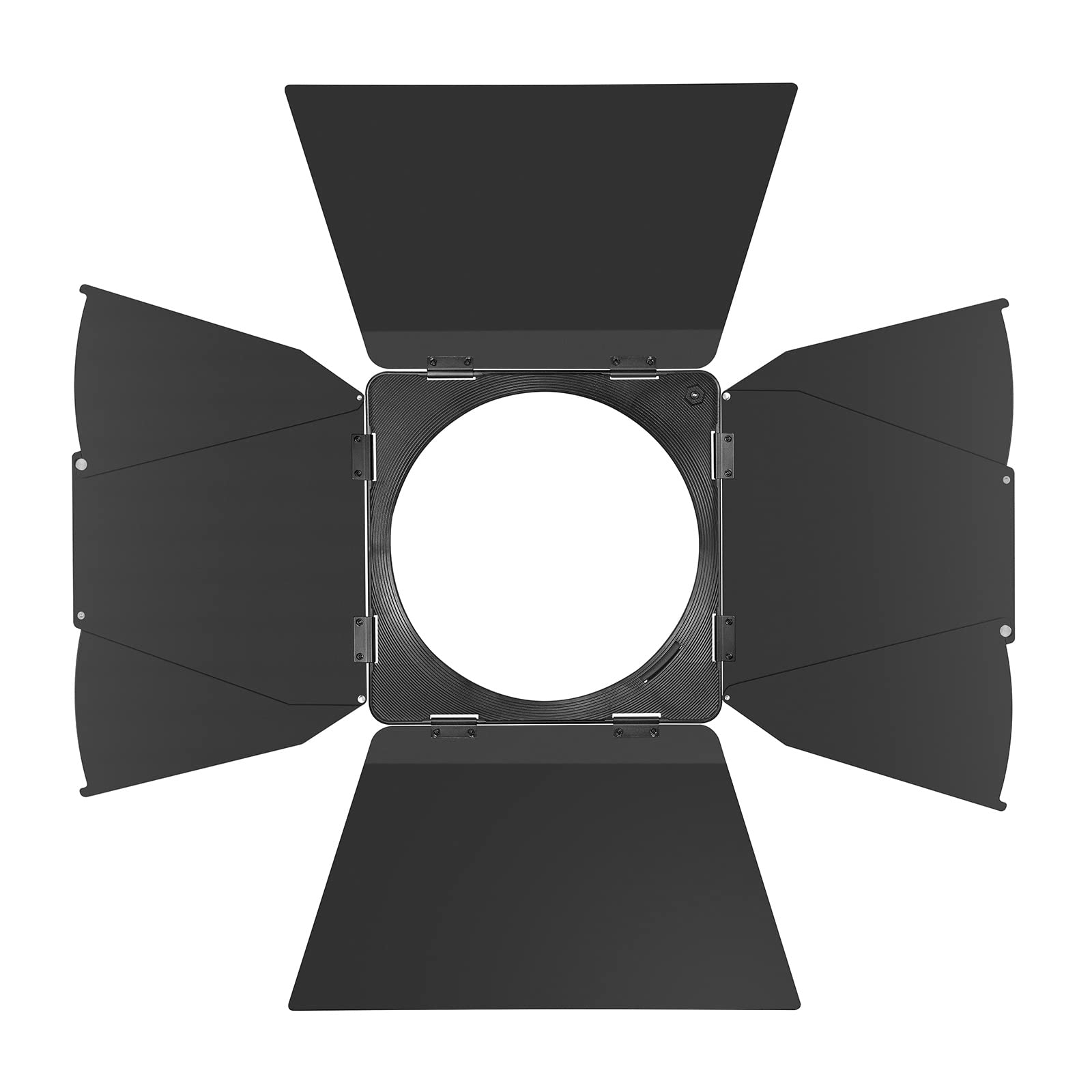 GODOX LB-02 10 Inch LED Video Light Modifier Barn Door with Bowens Mount - Professional Lighting Accessory for Video Photography, Portrait Studio & YouTube Content Creation