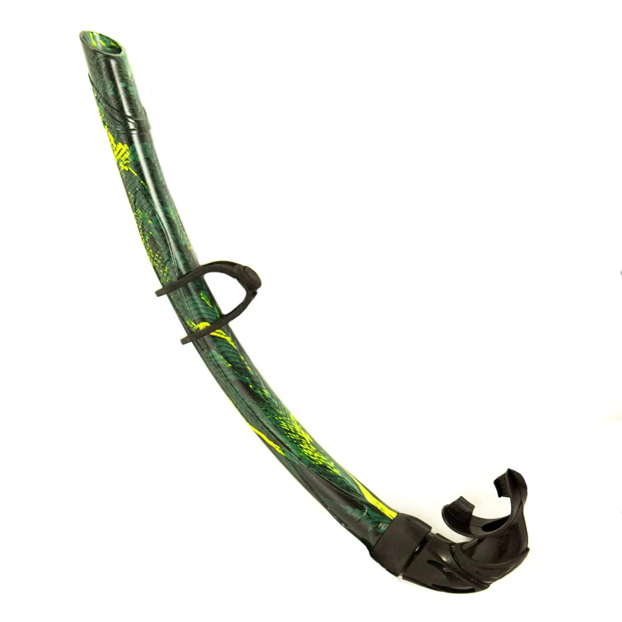 Hunt Master Camo Dive Snorkel - Professional Underwater Snorkeling Gear for Scuba Diving, Spearfishing & Marine Exploration