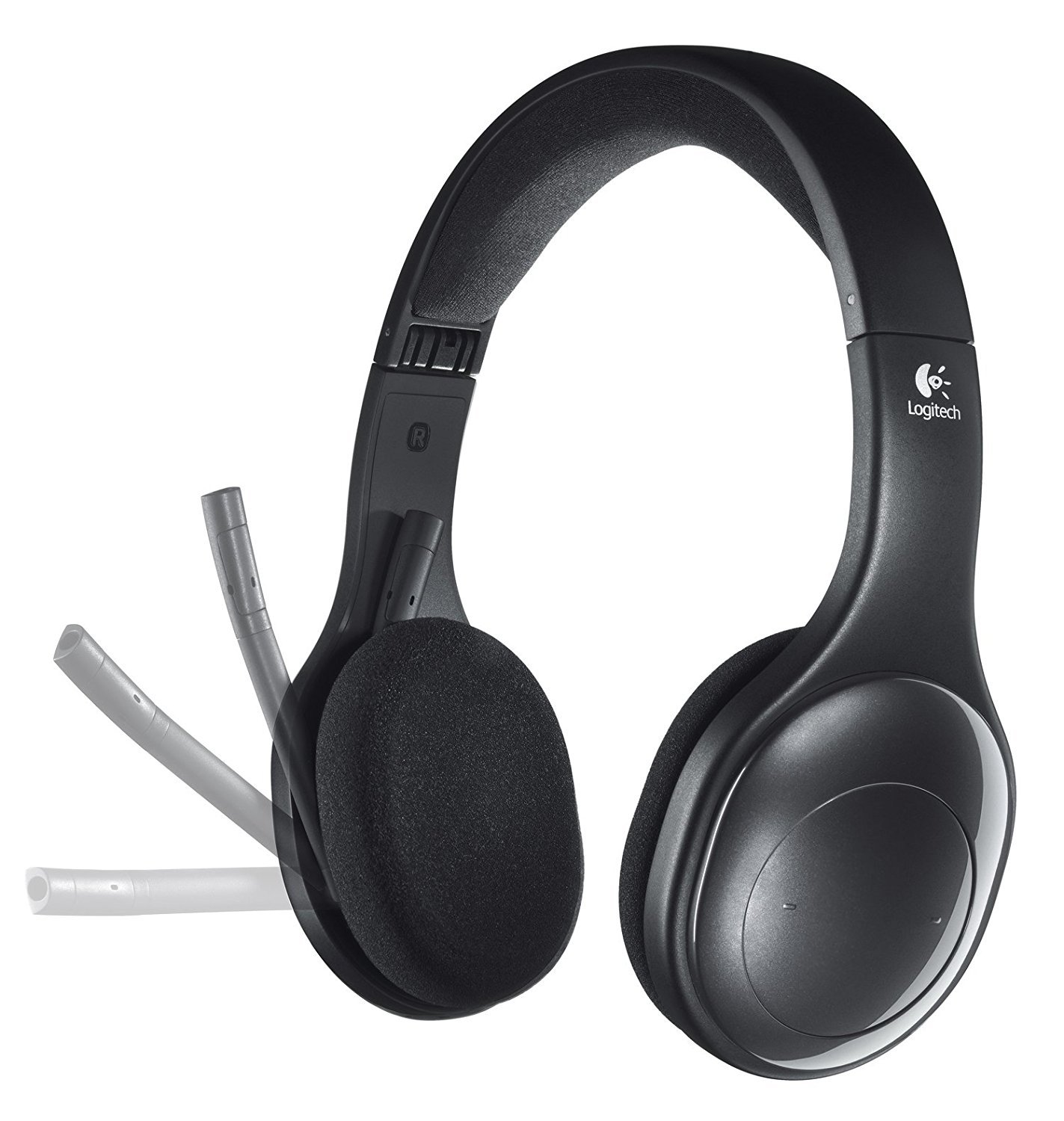 Logitech H800 Bluetooth Wireless Headset with Microphone - Compatible with PC, Laptop, Tablet & Smartphone (Renewed) - Perfect for Online Meetings, Gaming & Music Streaming