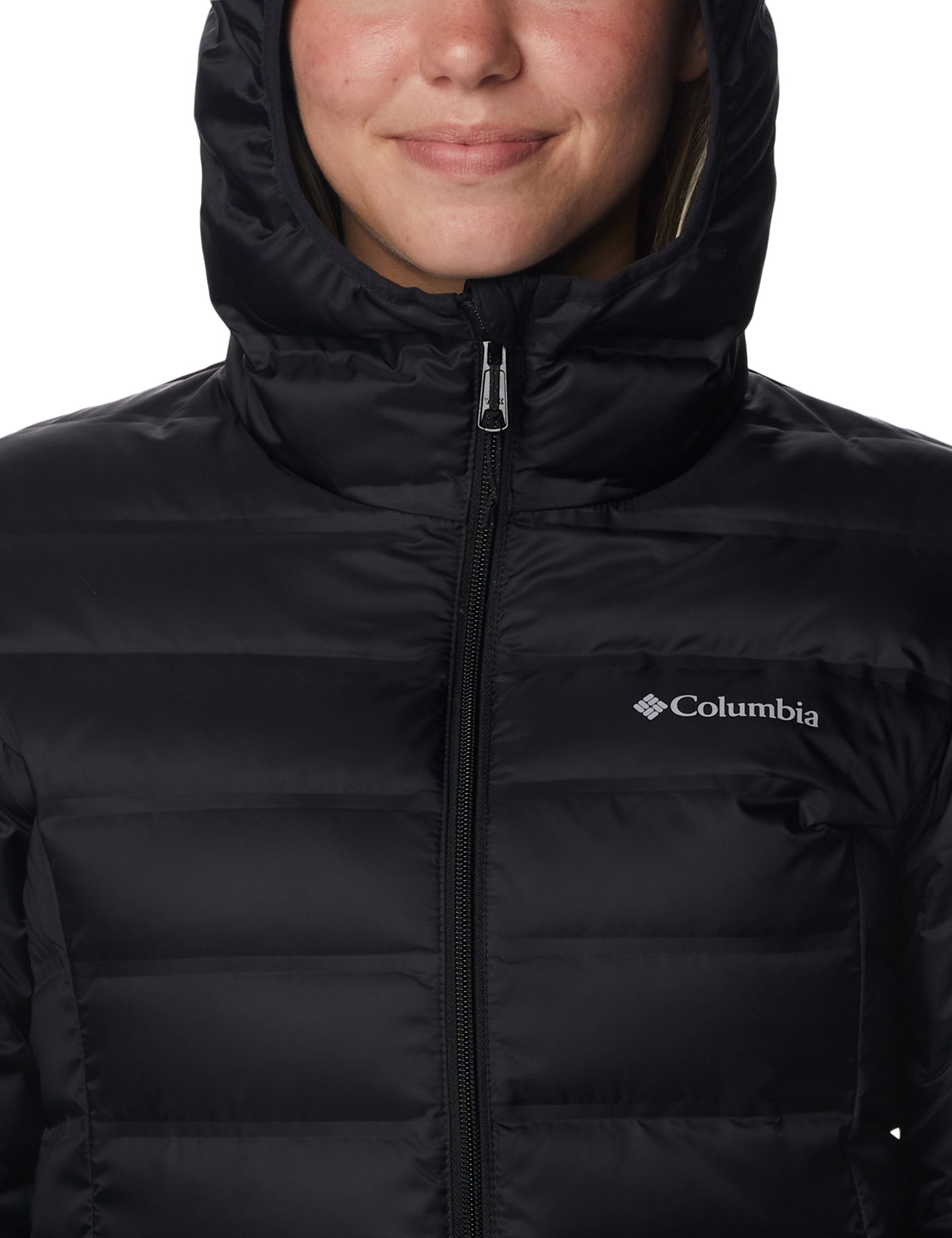 Lake 22 II Down Long Hooded Jacket for Men & Women - Waterproof Winter Coat with Hood, Warm Puffer Jacket for Cold Weather - Perfect for Hiking, Skiing & Outdoor Activities (Black)
