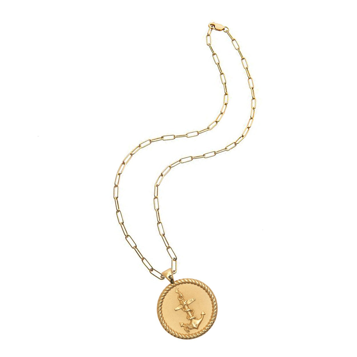 Jane Win STRONG Original Coin Pendant Necklace - Sterling Silver Inspirational Jewelry for Women - Perfect for Everyday Wear, Gifts & Special Occasions