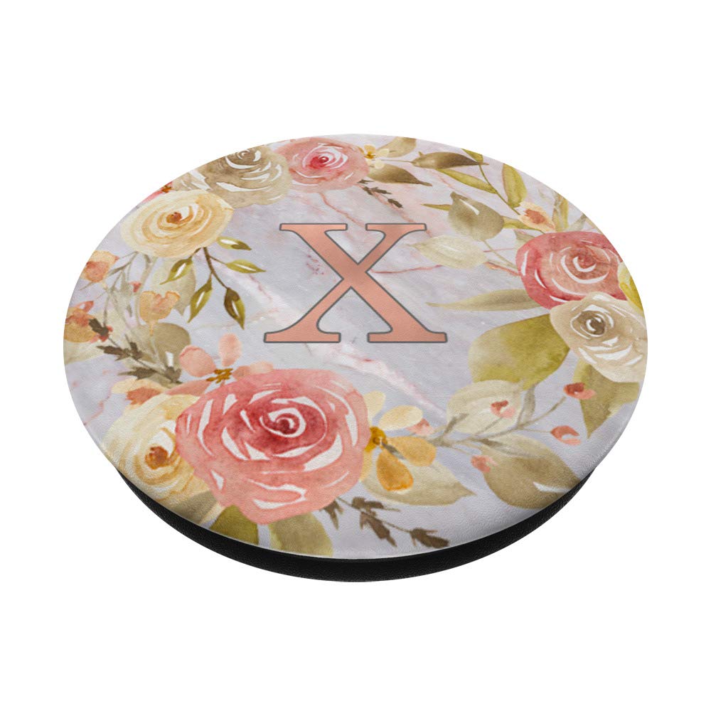 Rose Pink Letter X Monogram Necklace - Personalized Initial Jewelry for Women - Perfect Gift for Birthday, Anniversary & Valentine's Day